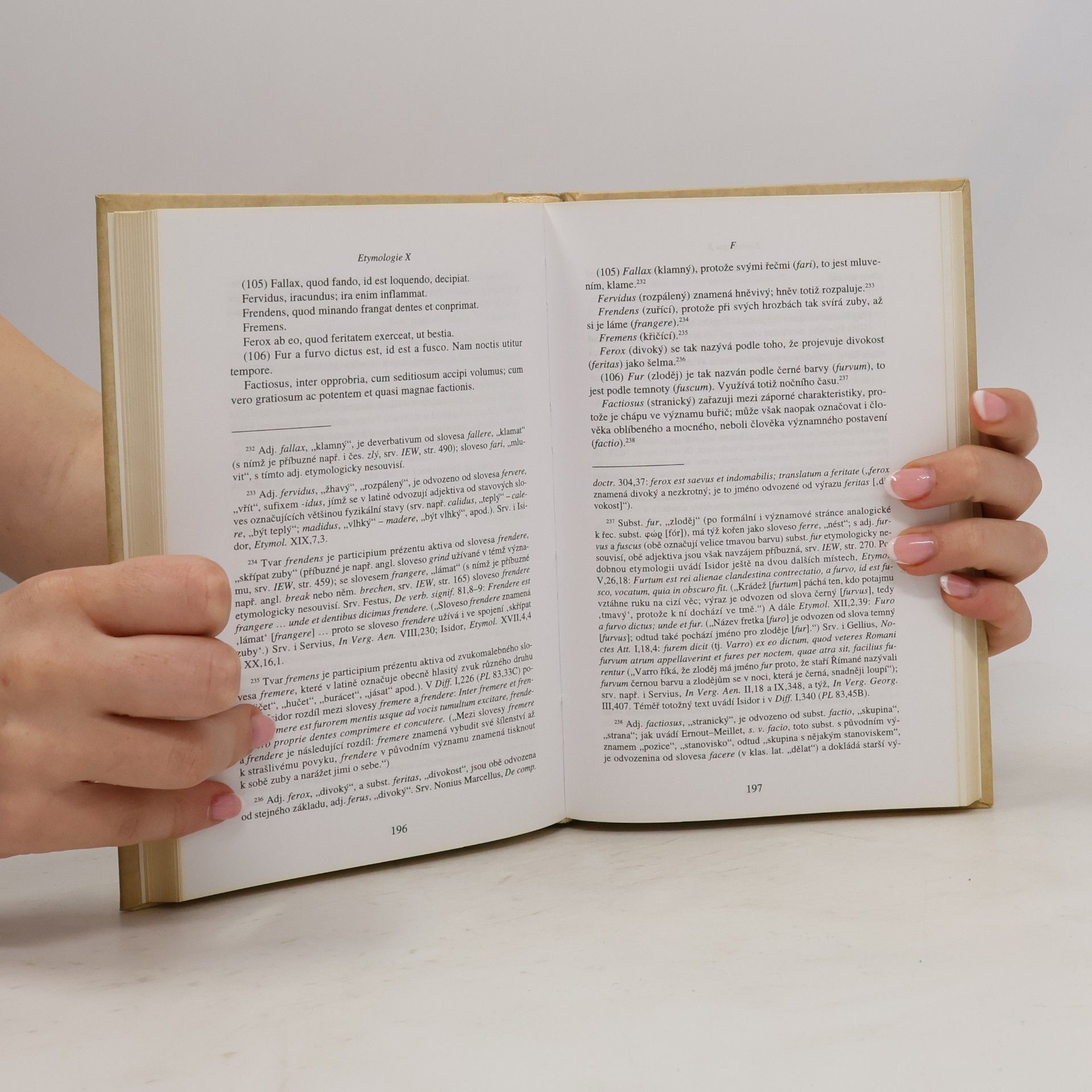 Isidor ze Sevilly Etymologie X