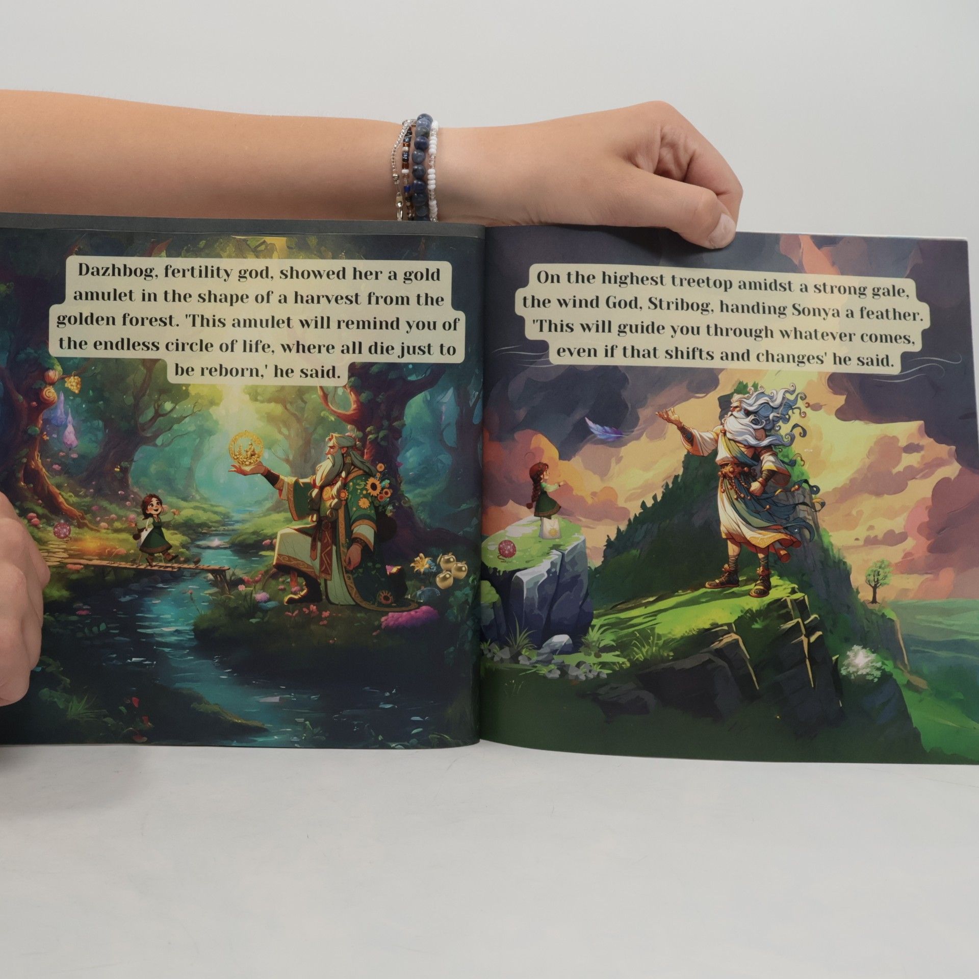 Kviten, Oksana Sonya and the Gifts of the Gods: Slavic mythology through the fairy tale for kids