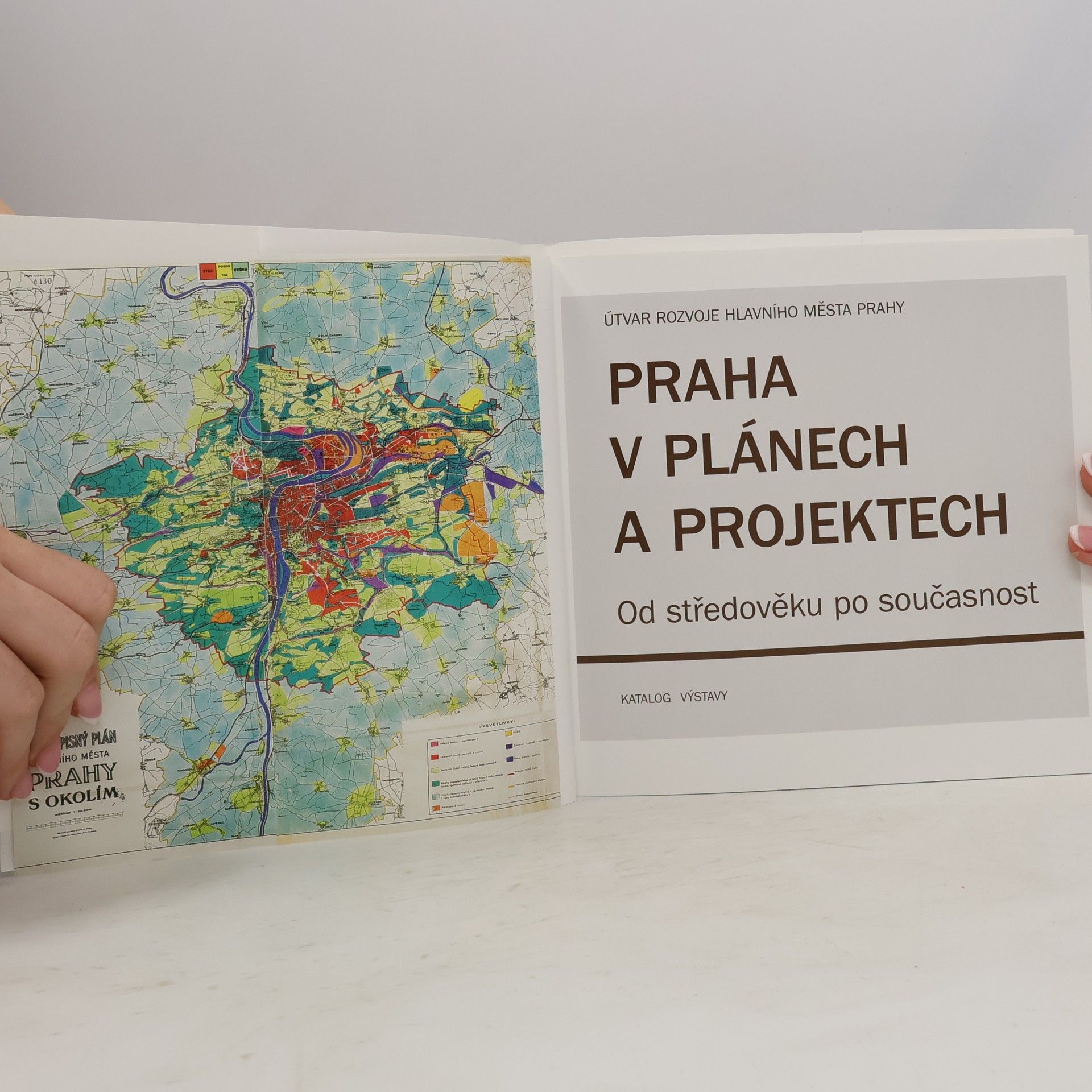 Jiří Hrůza Praha v plánech a projektech