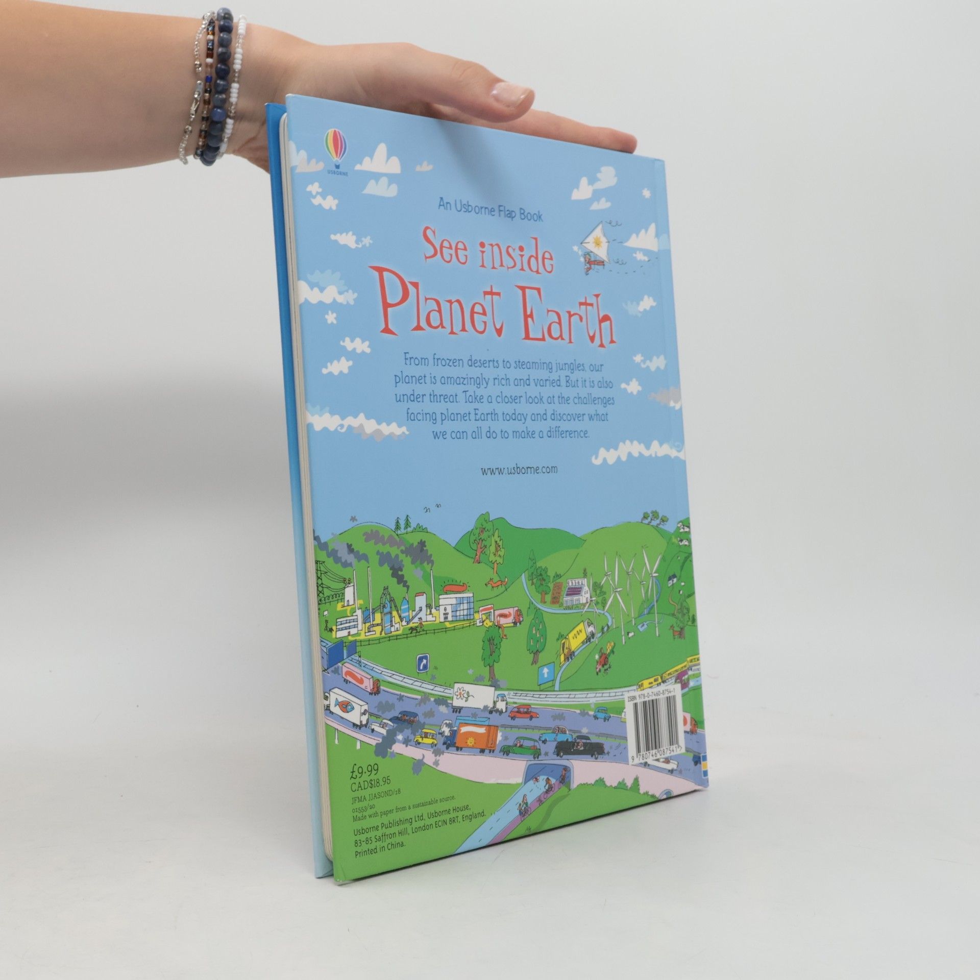 Katie Daynes An Usborne flap book see inside planet Earth : with over 80 flaps to lift