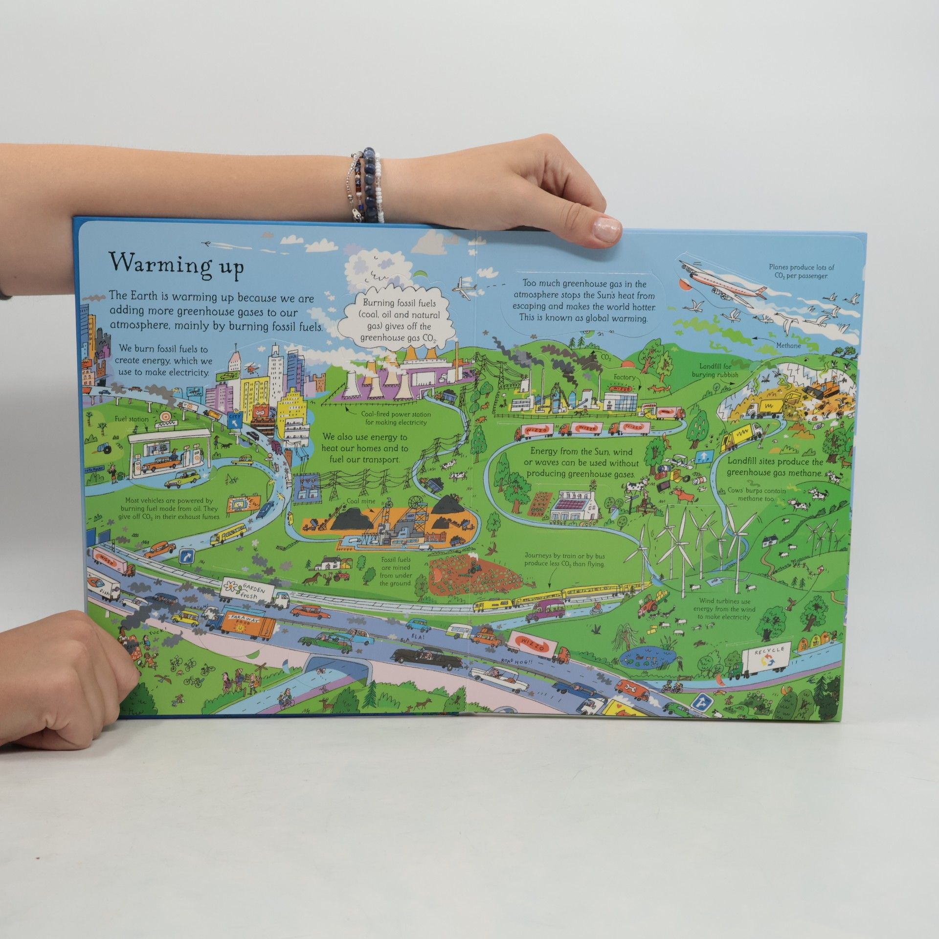 Katie Daynes An Usborne flap book see inside planet Earth : with over 80 flaps to lift