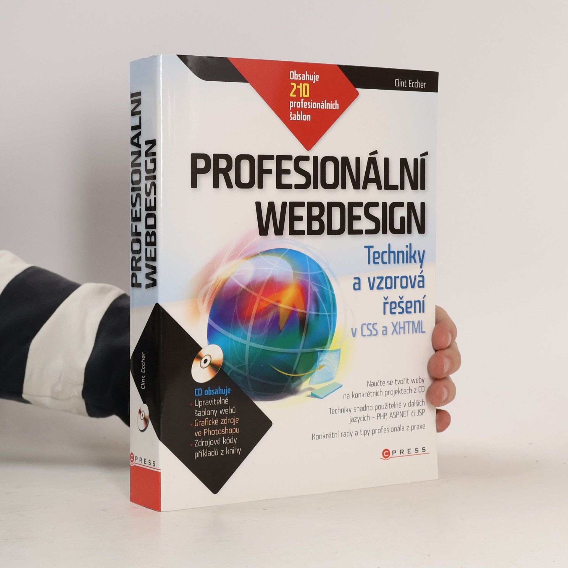 Clint Eccher Profesionální webdesign: Techniky a vzorová řešení