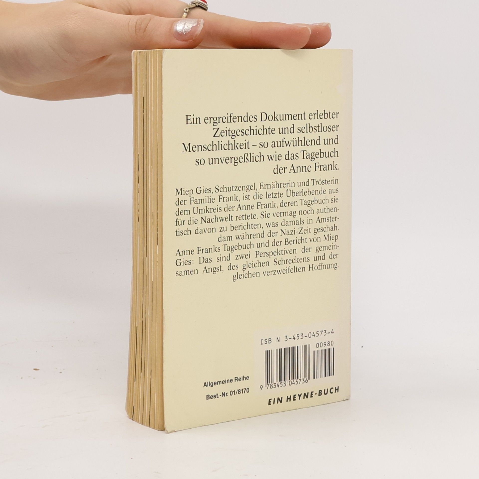Miep Gies Meine Zeit mit Anne Frank