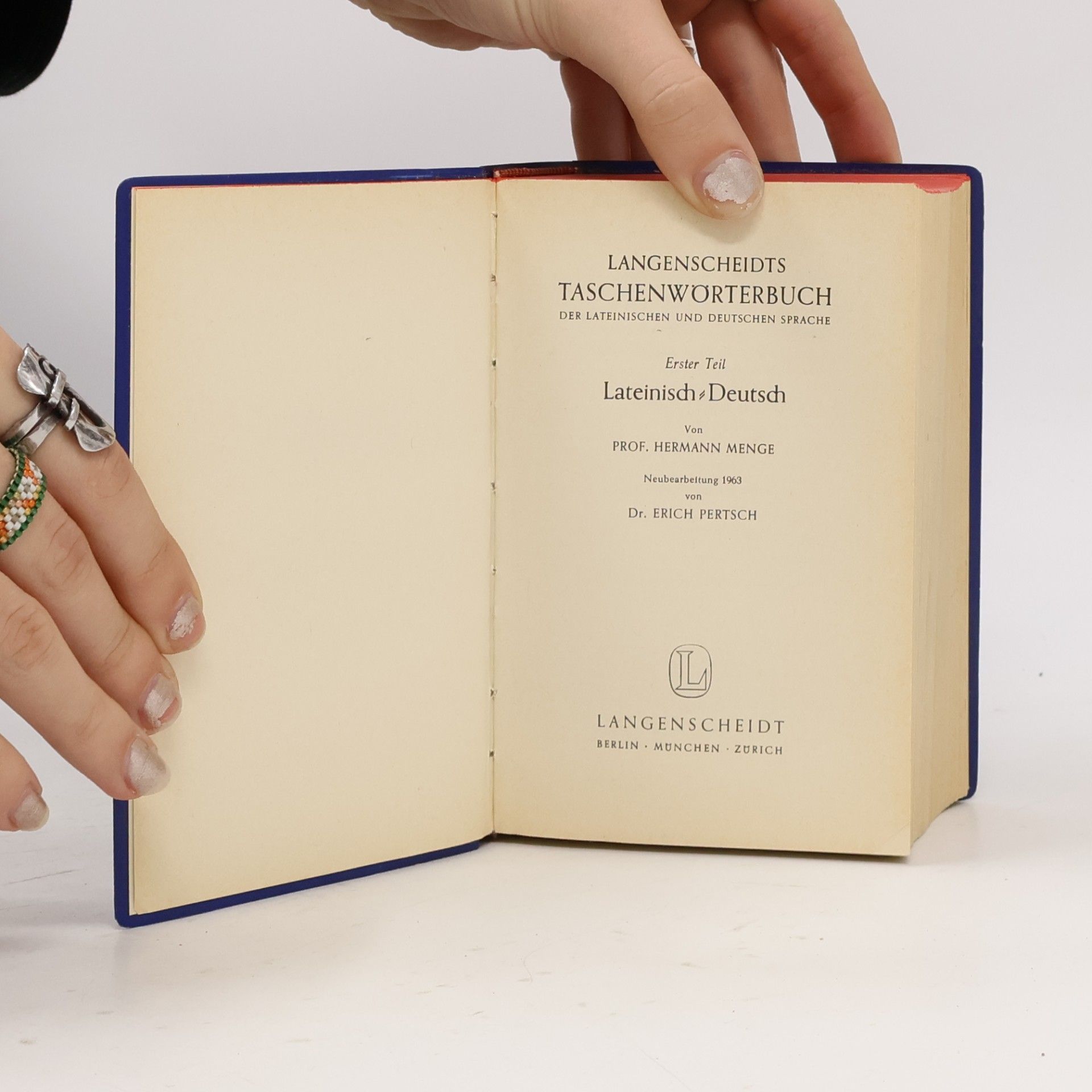 Kolektív autorov Langenscheidts Taschen-Wörterbücher. Latein-Deutsch. Deutsch-Latein.