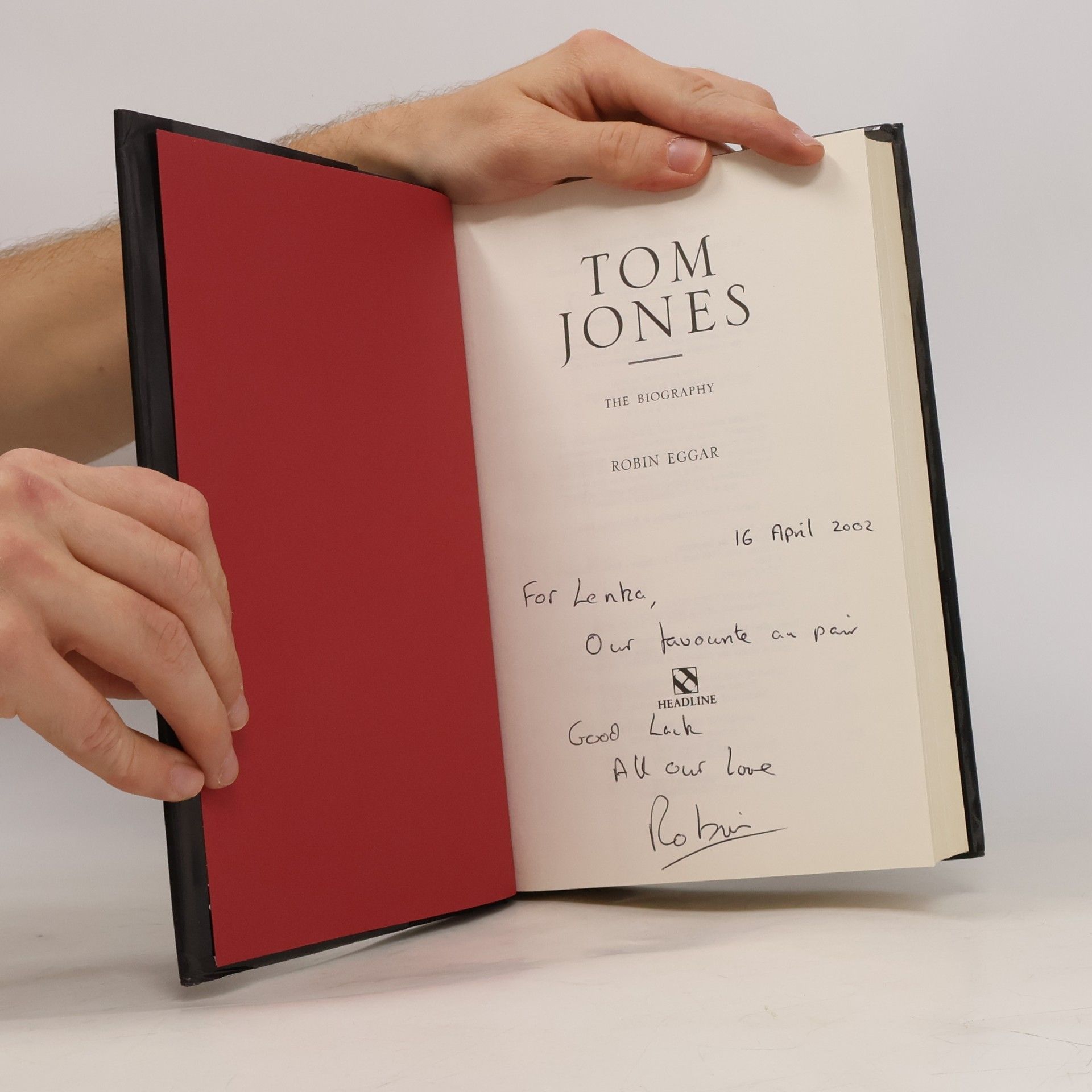 Robin Eggar Tom Jones