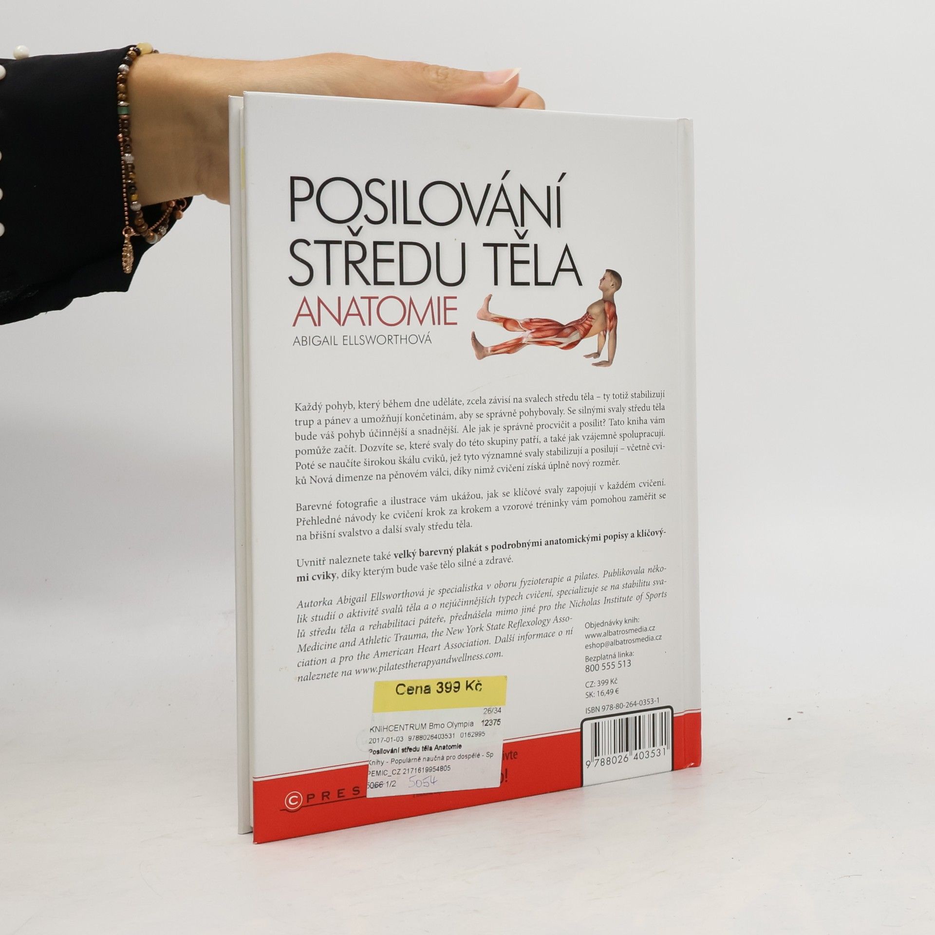 Abby Ellsworth Posilování středu těla - anatomie