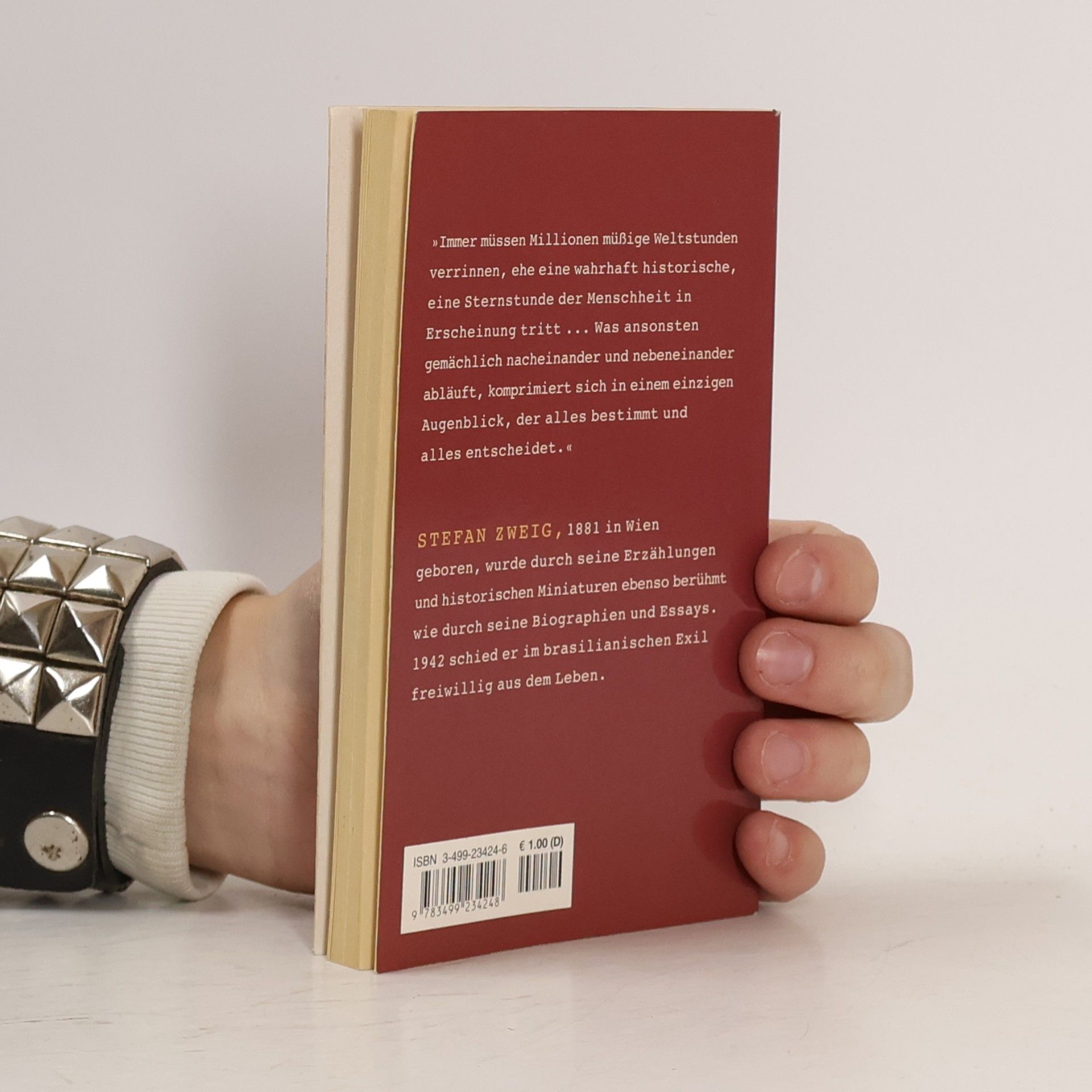Stefan Zweig Flucht in die Unsterblichkeit