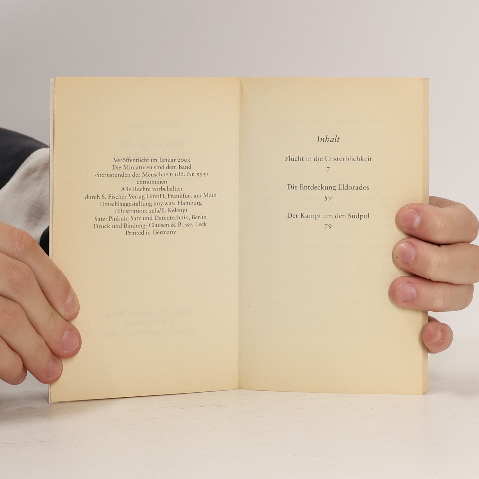 Stefan Zweig Flucht in die Unsterblichkeit