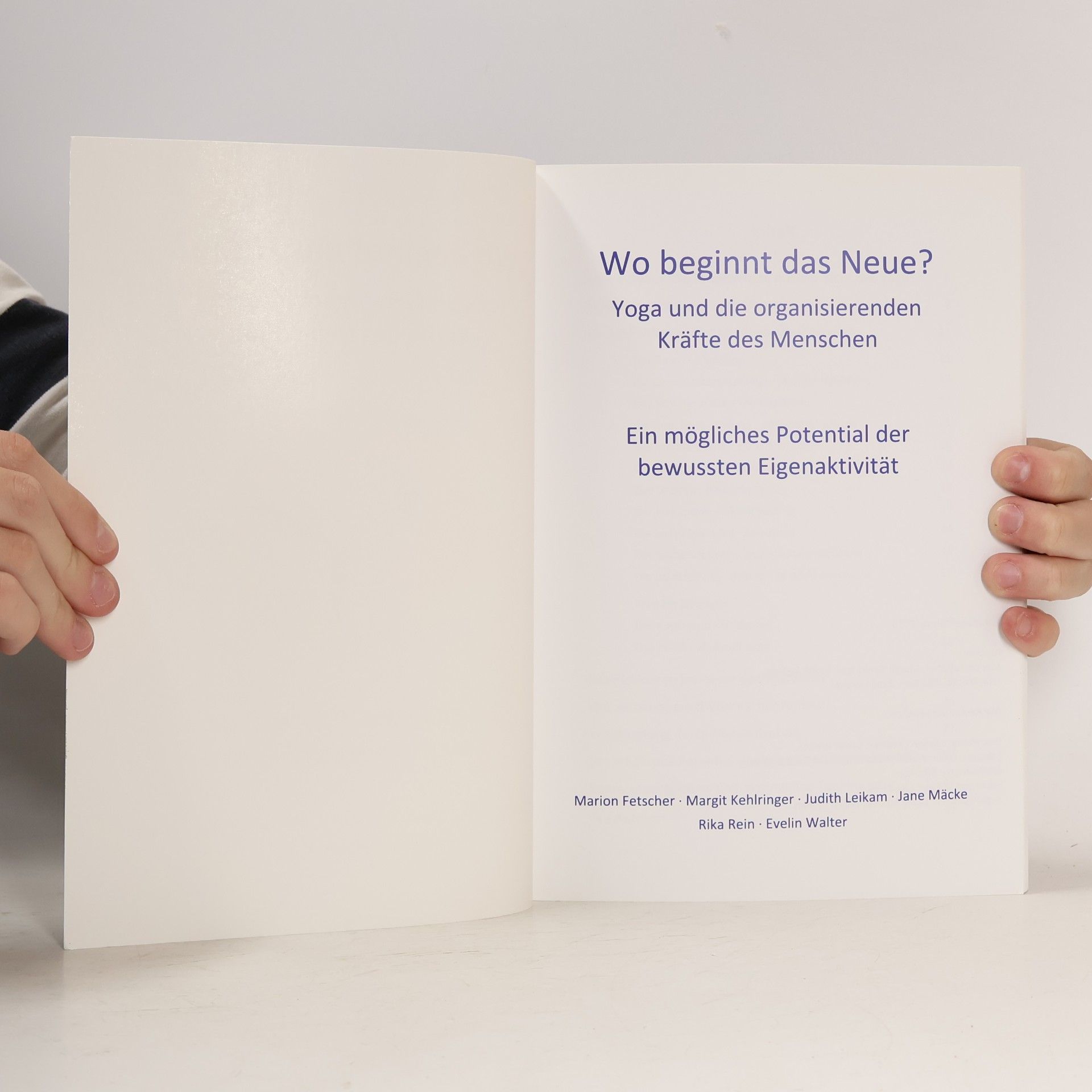 Marion Fetscher Wo beginnt das Neue?