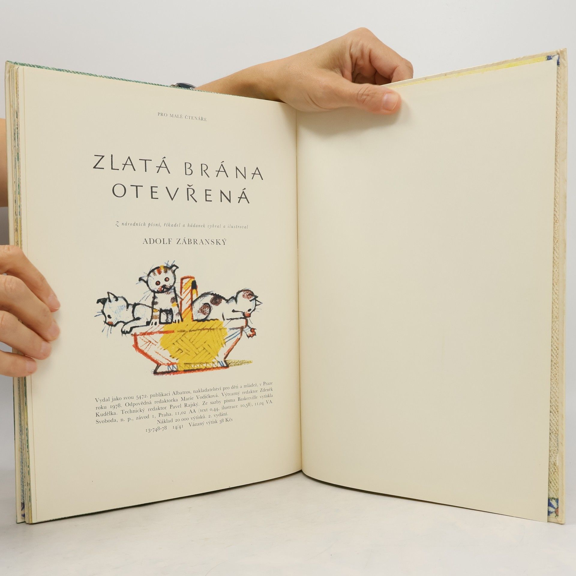 Adolf Zábranský Zlatá brána otevřená