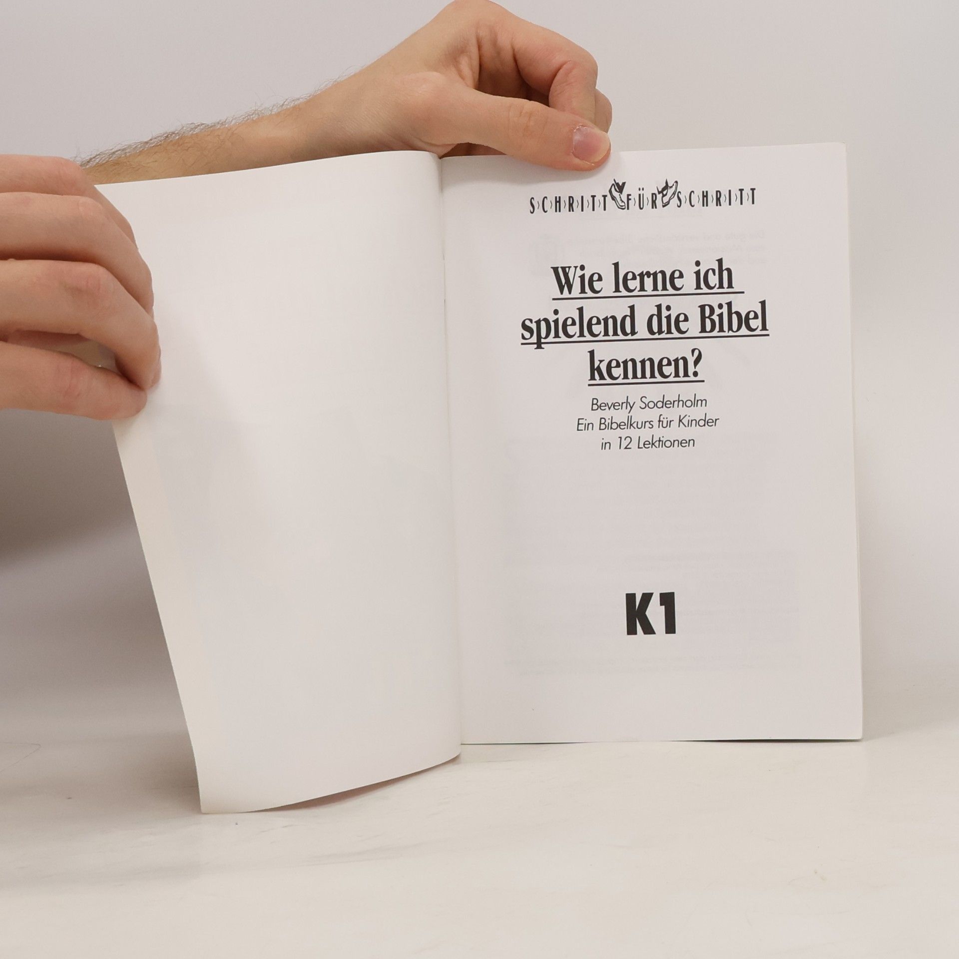 Beverly Soderholm Wie lerne ich spielend die Bibel kennen?