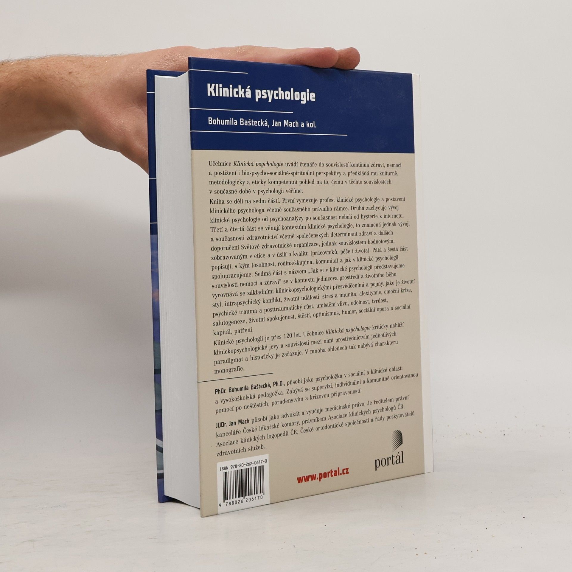 Jan Mach Klinická psychologie