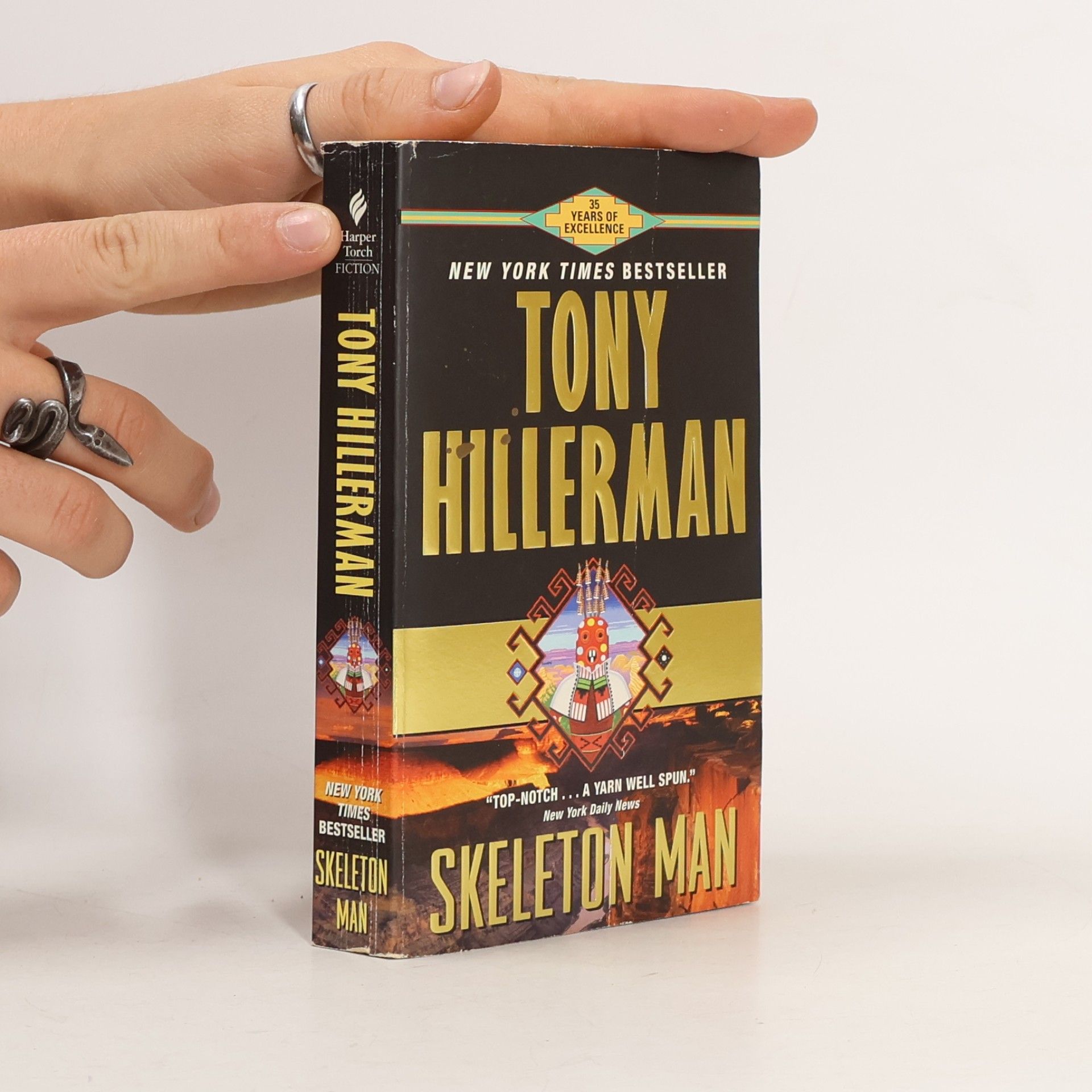 Tony Hillerman Skeleton man