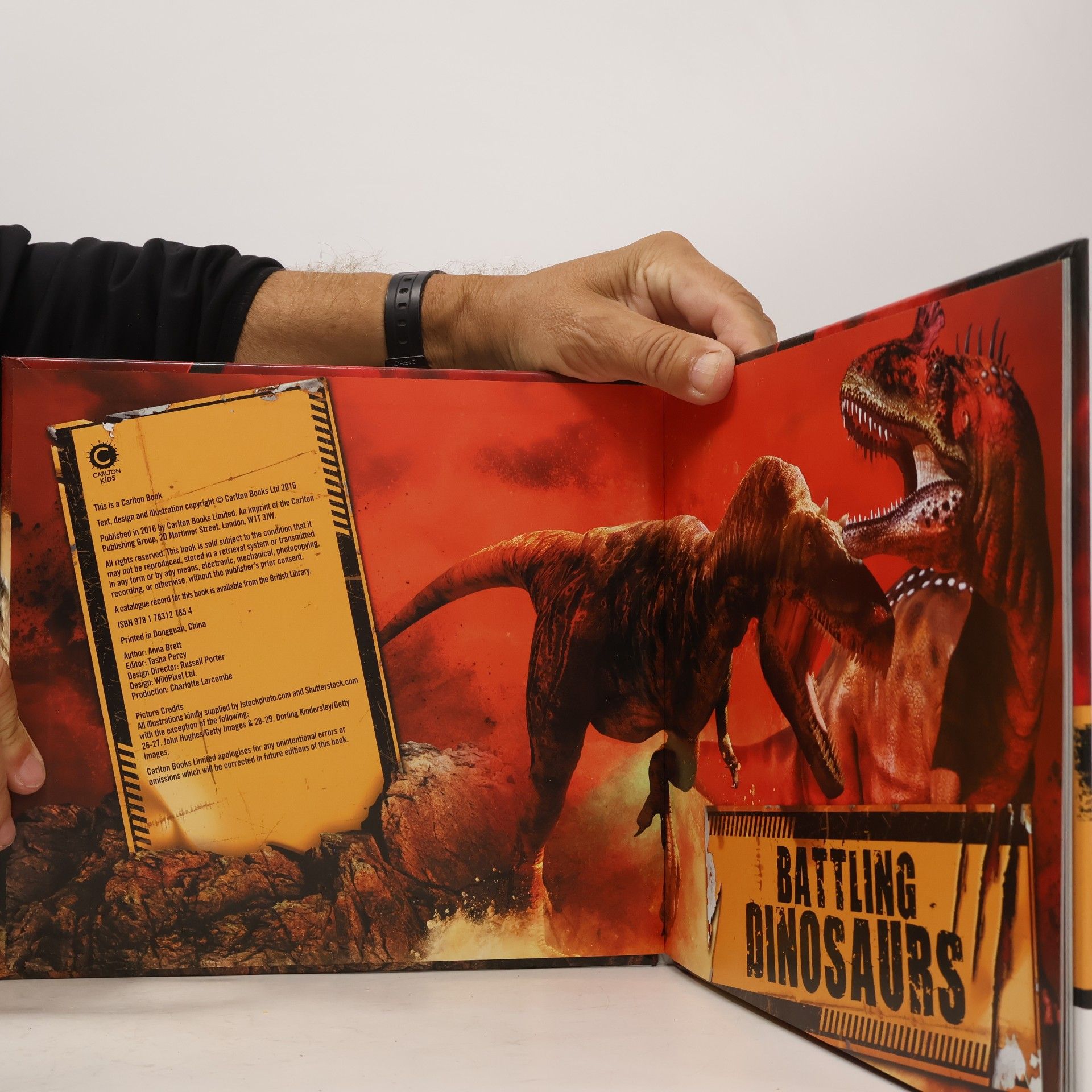 Anna Brett Battling Dinosaurs