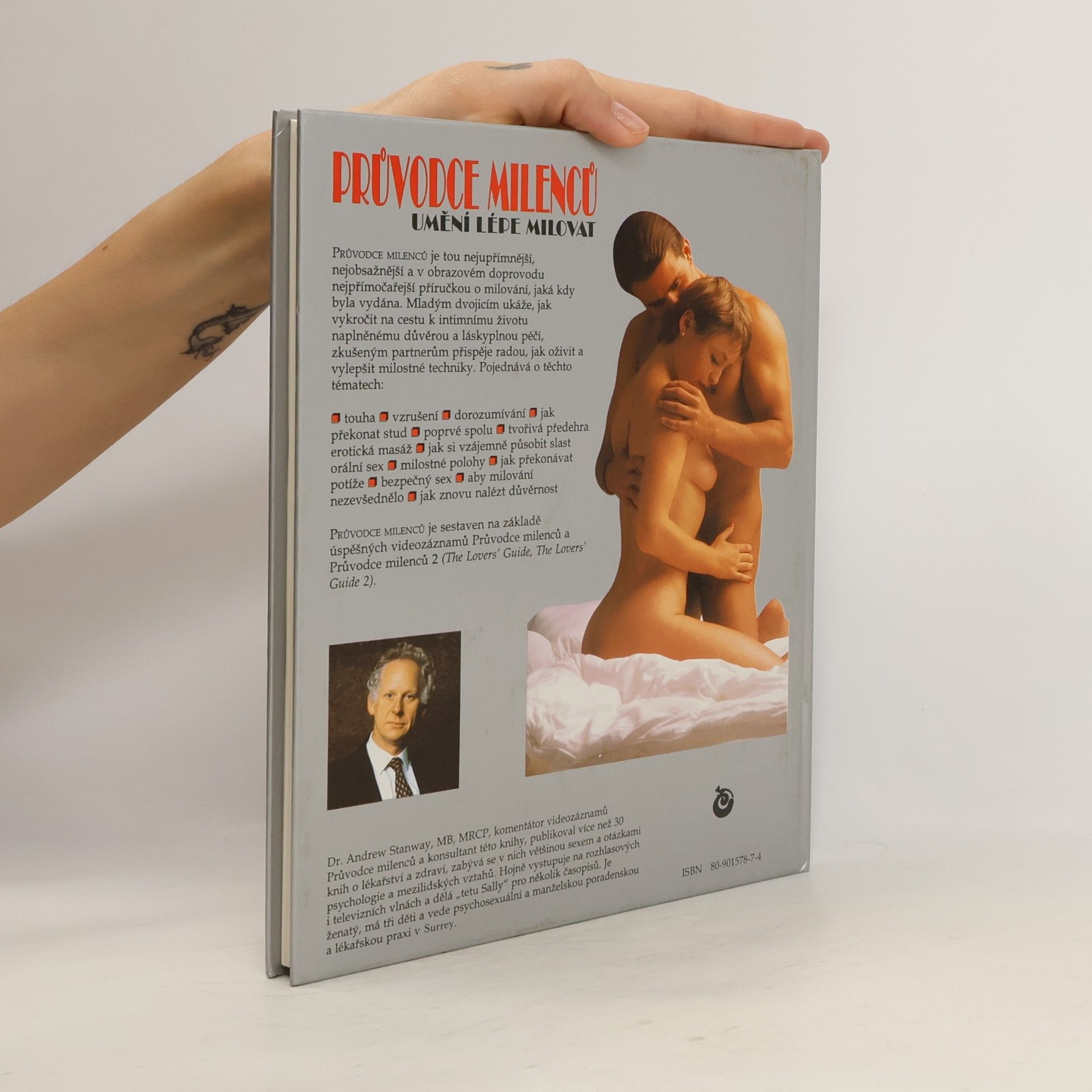 Andrew Stanway Průvodce milenců. Umění lépe milovat