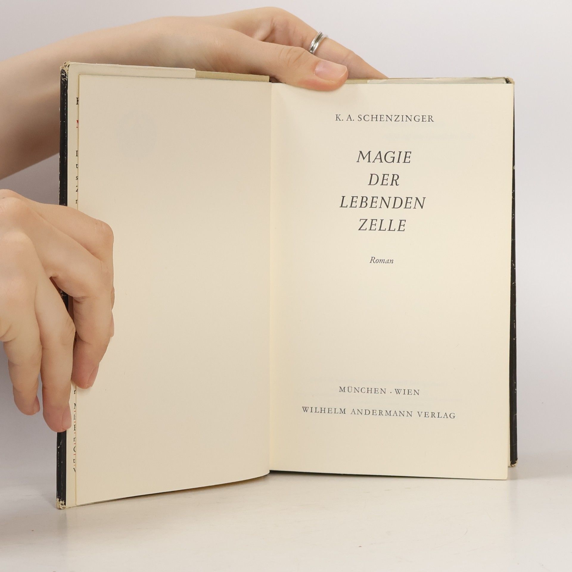 Karl Aloys Schenzinger Magie der lebenden Zelle