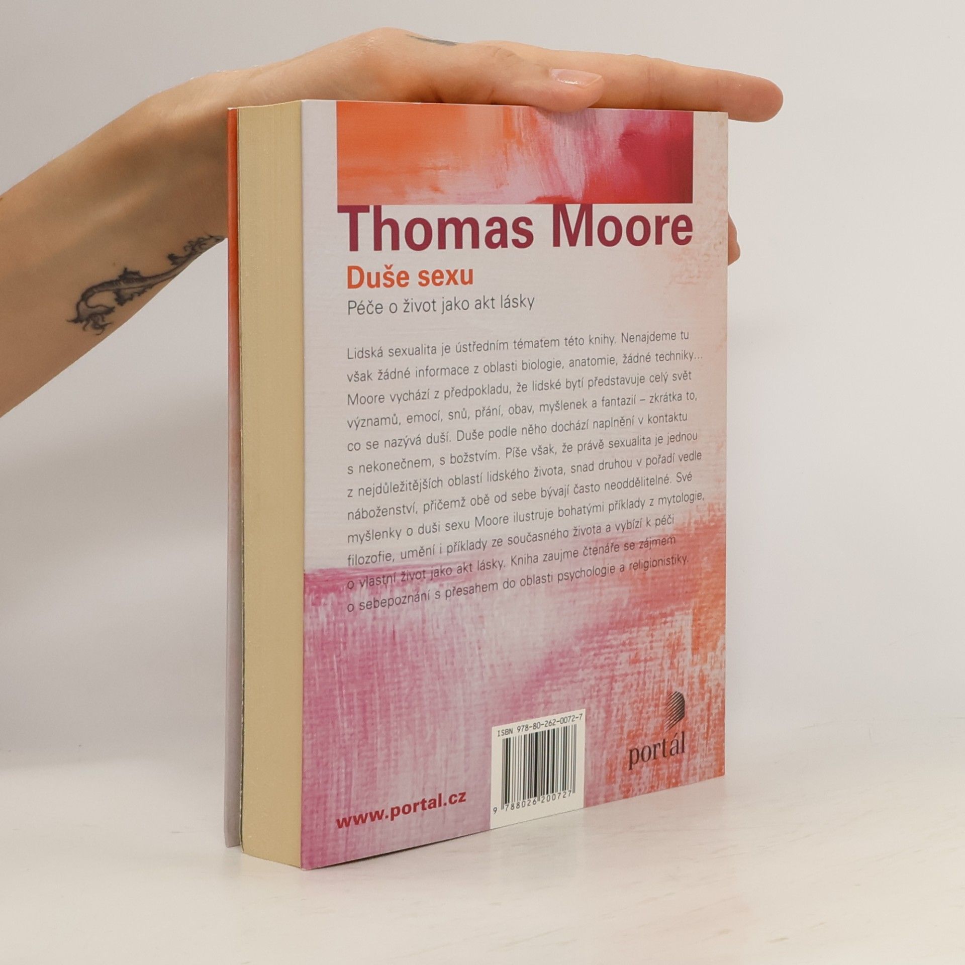 Thomas Moore Duše sexu: Péče o život jako akt lásky