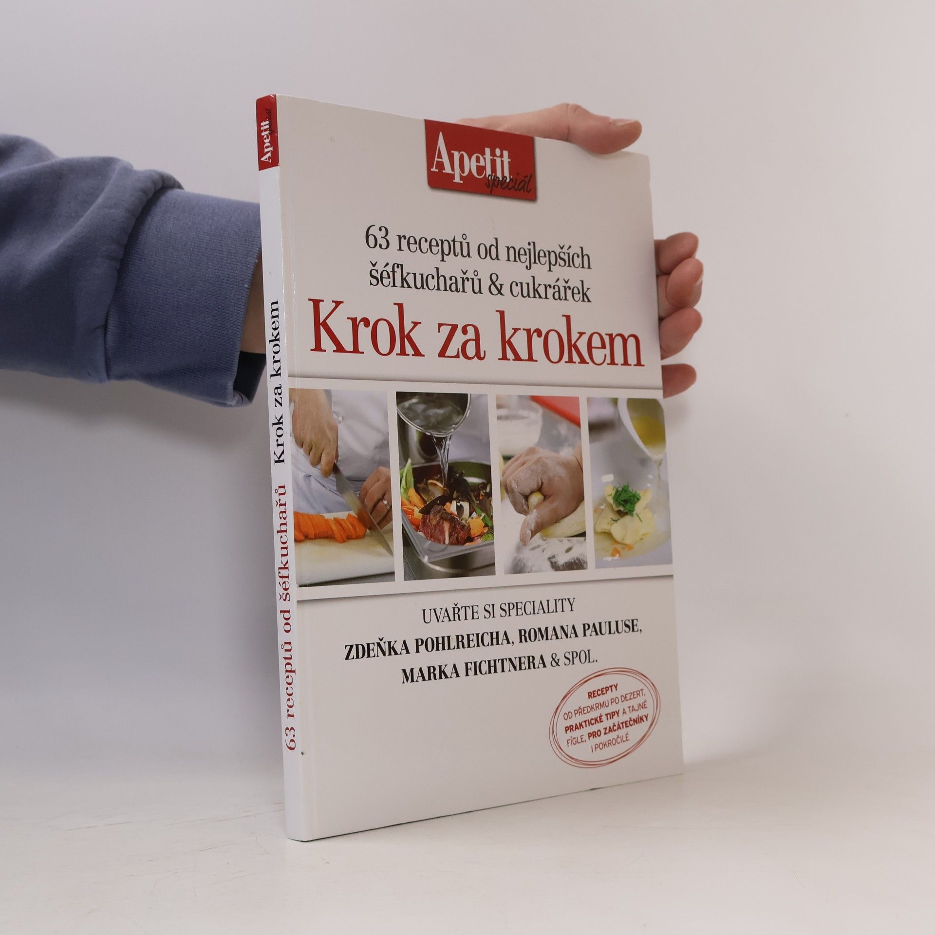 Collectif d'auteurs Krok za krokem - 63 receptů od nejlepších šéfkuchařů a cukrářek
