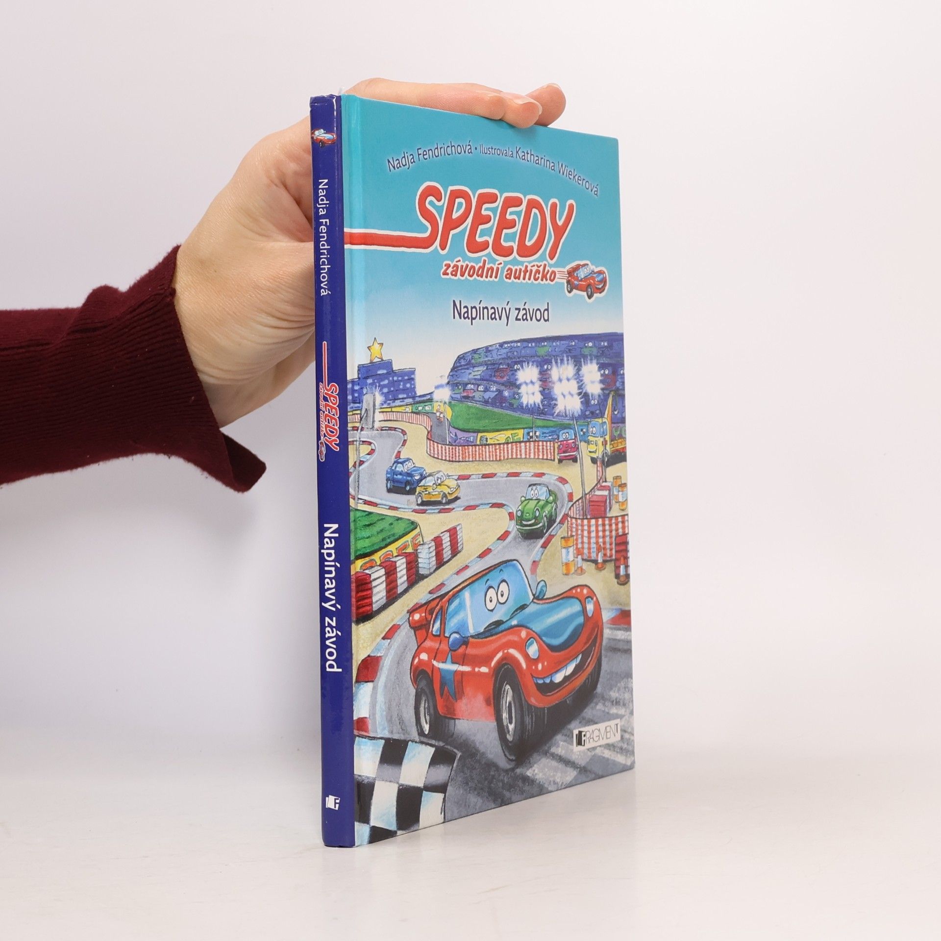 Speedy, závodní autíčko. Napínavý závod