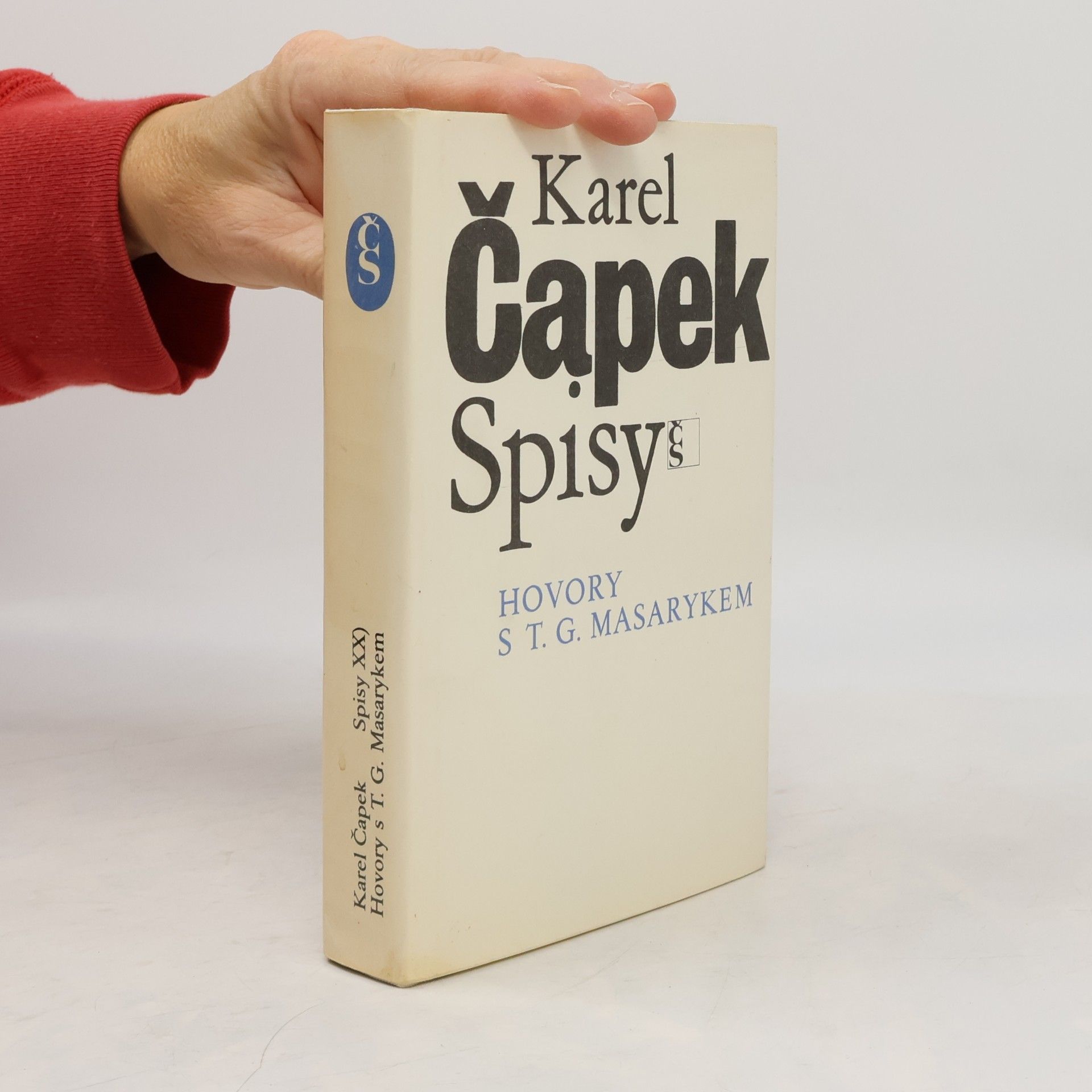 Karel Čapek Hovory s T. G. Masarykem