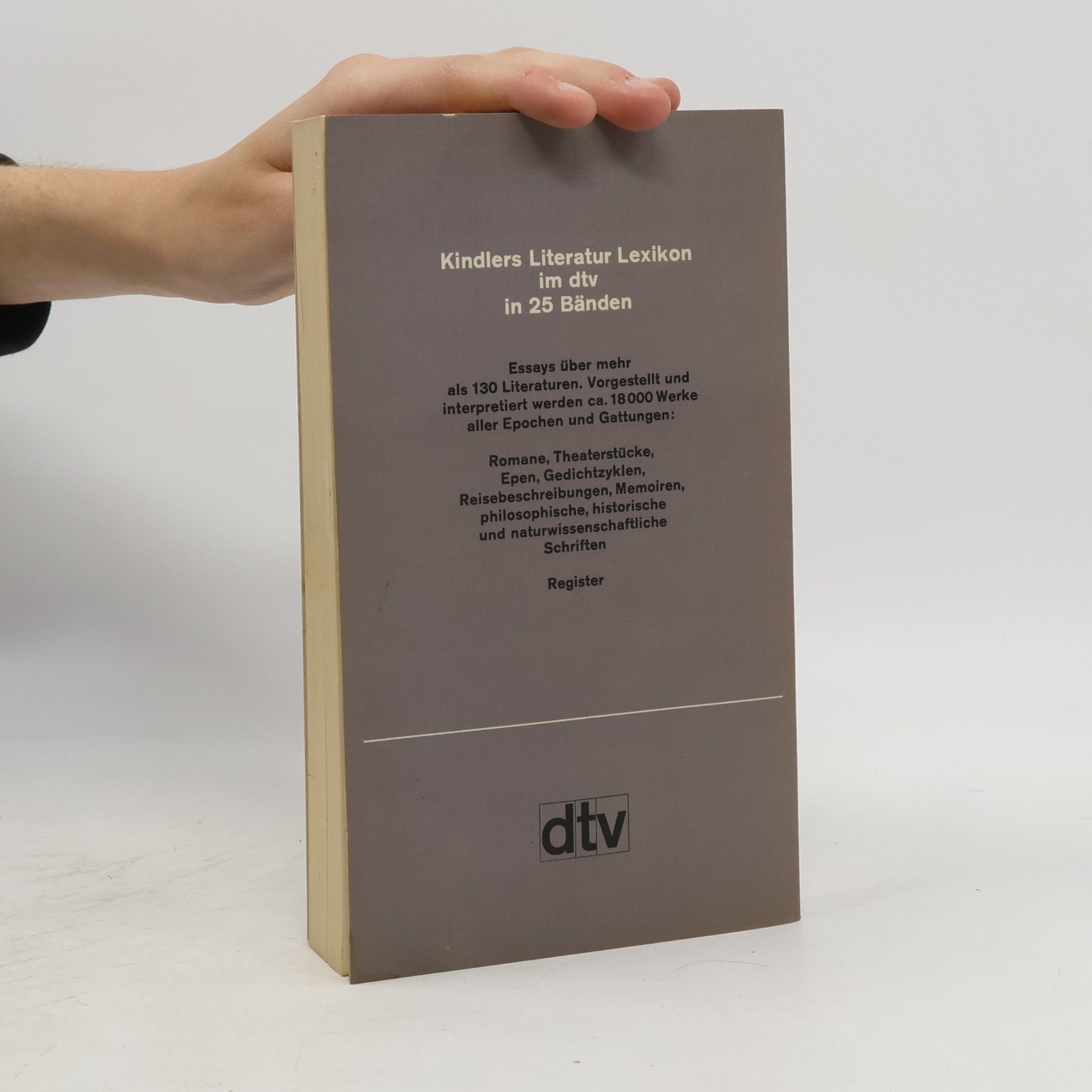 Wolfgang von Einsiedel Kindlers Literatur-Lexikon im dtv