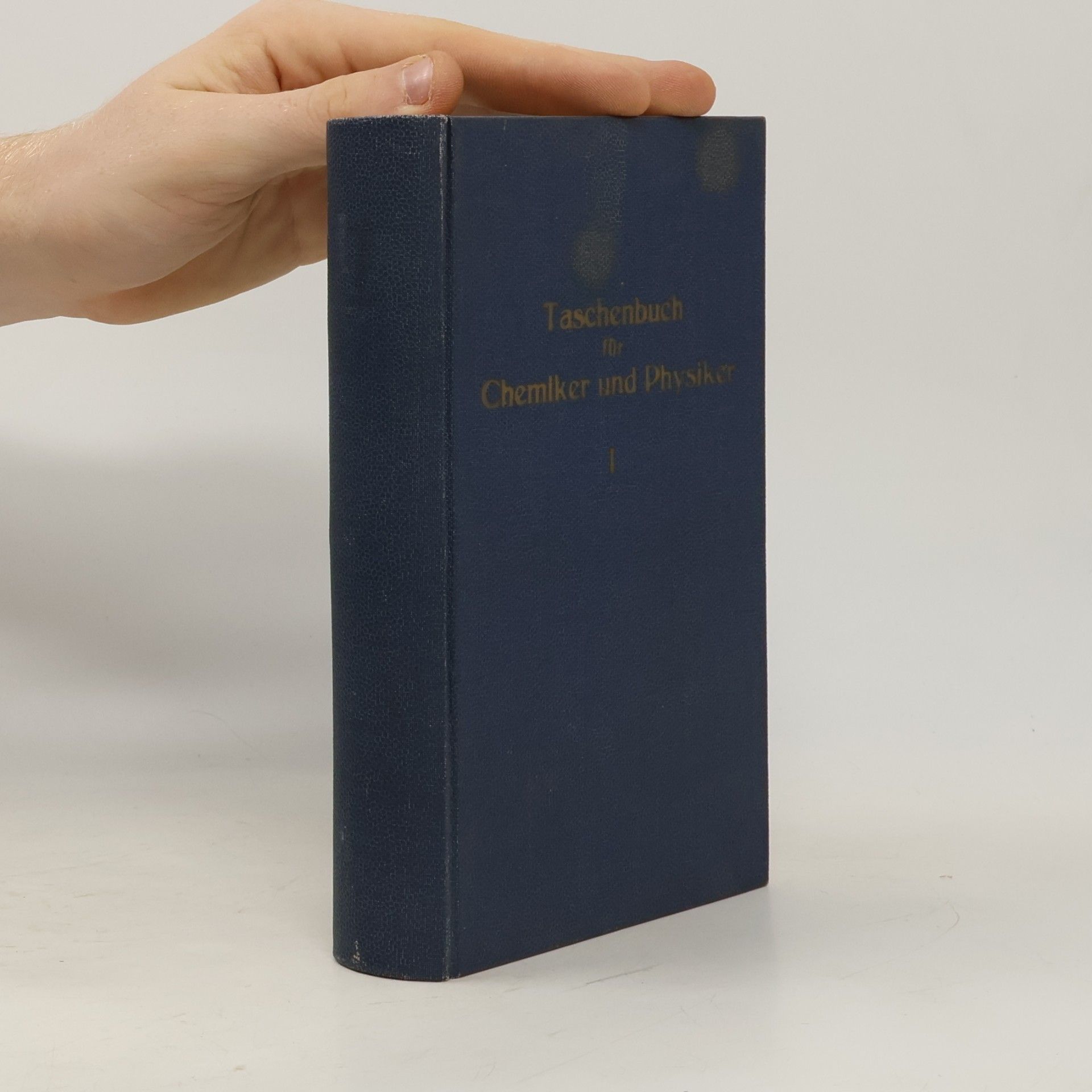 Jean D. Ans Taschenbuch für Chemiker und Physiker