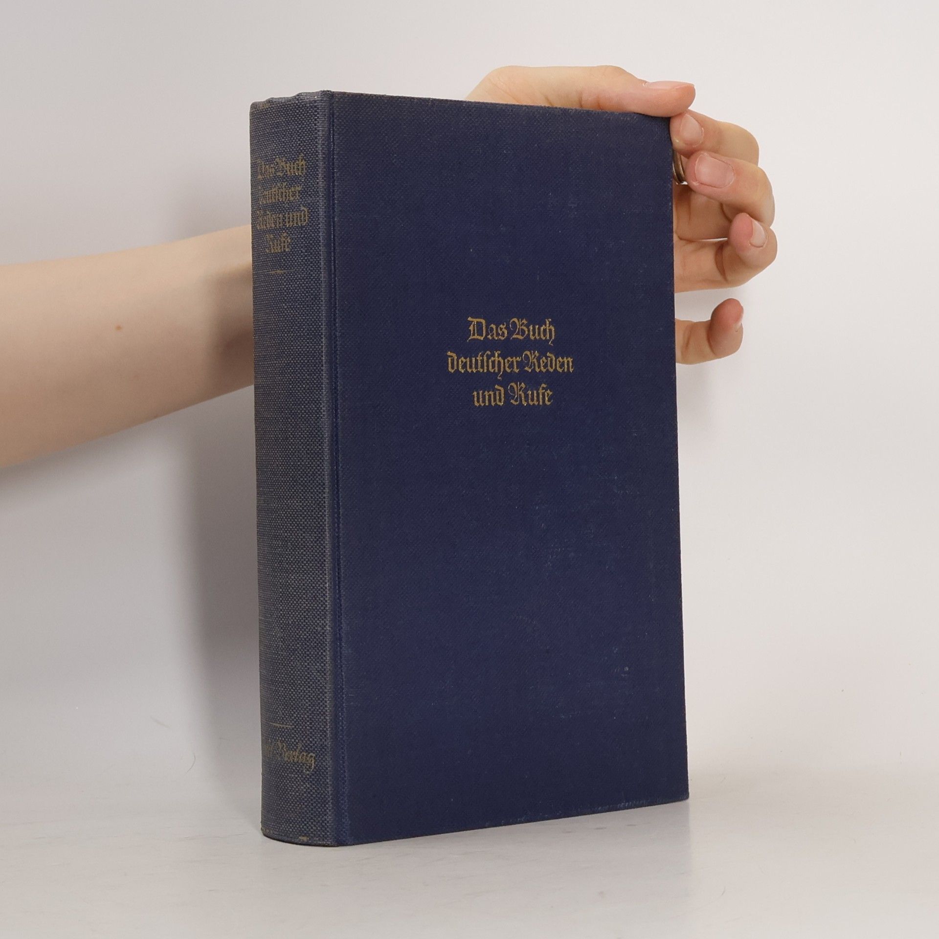 Das Buch deutscher Reden und Rufe