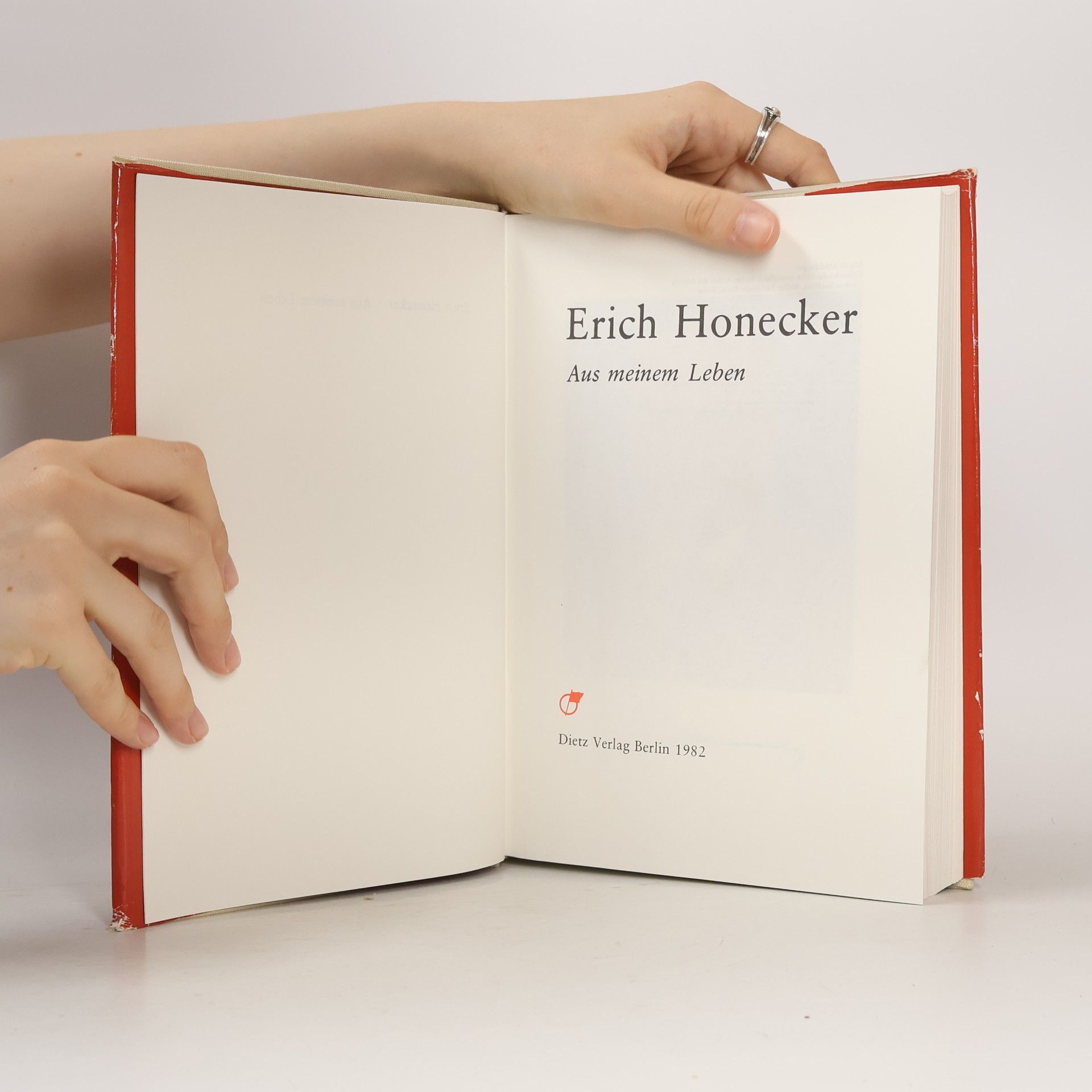 Erich Honecker Aus meinem Leben