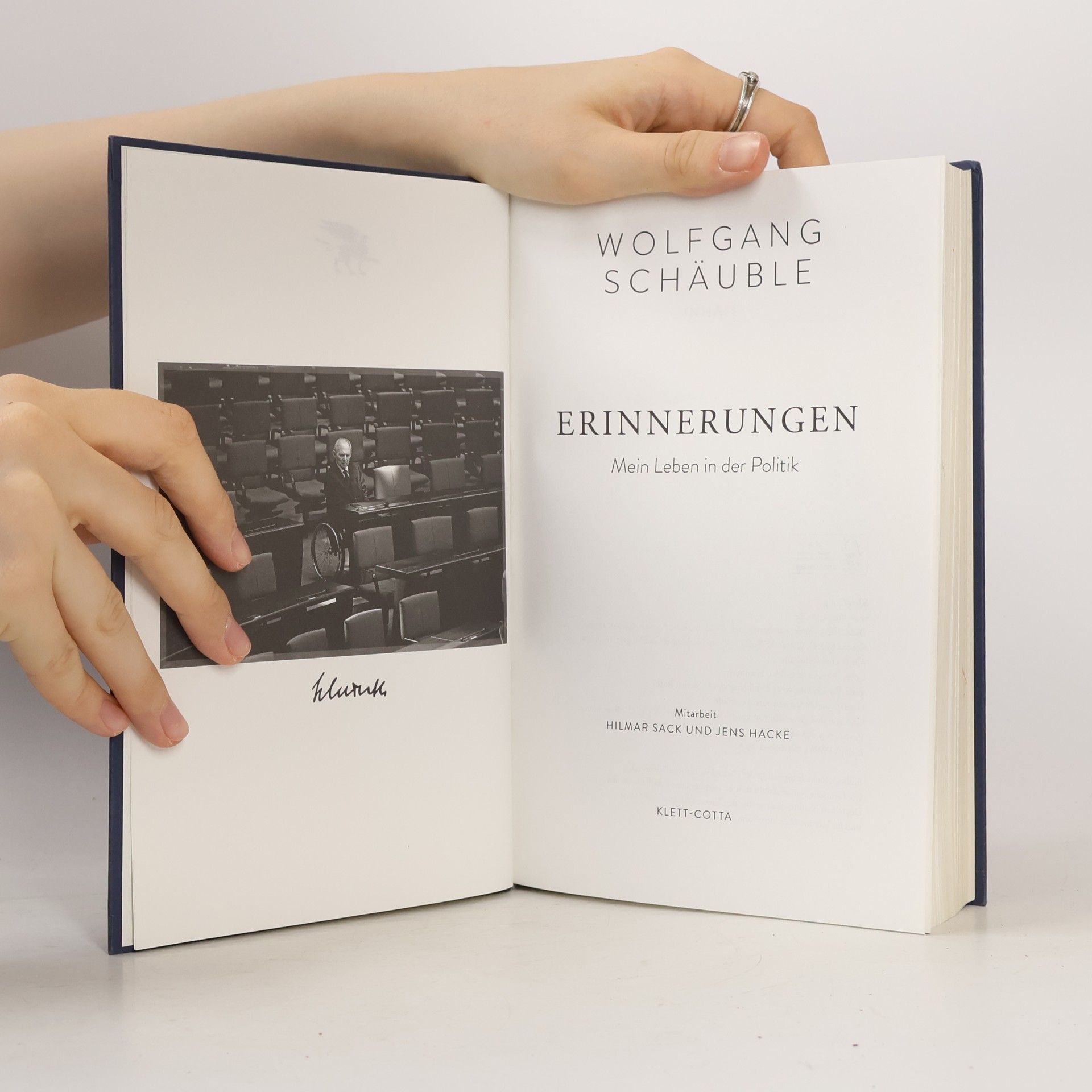 Wolfgang Schäuble Erinnerungen