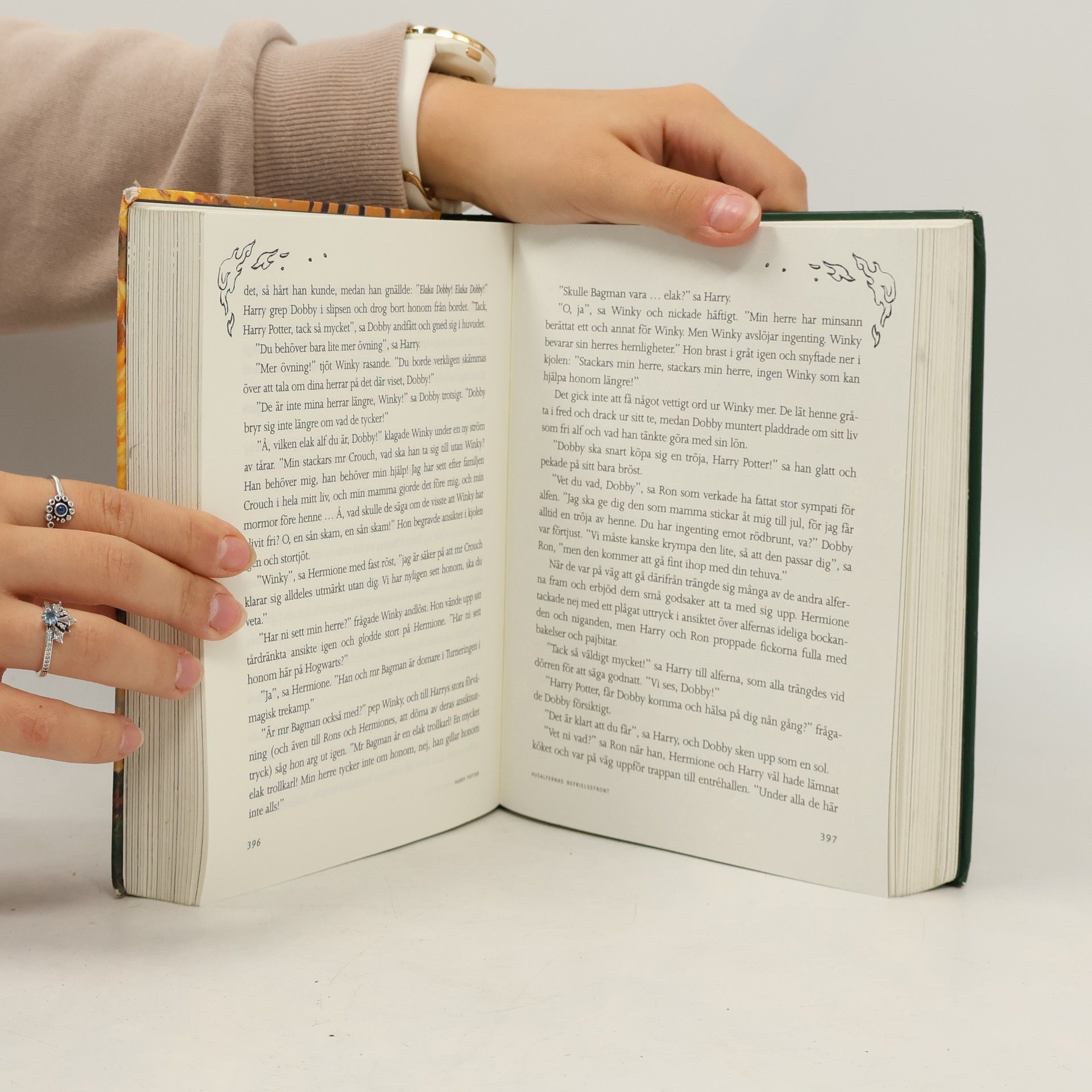 J. K. Rowling Harry Potter och den flammande bägaren