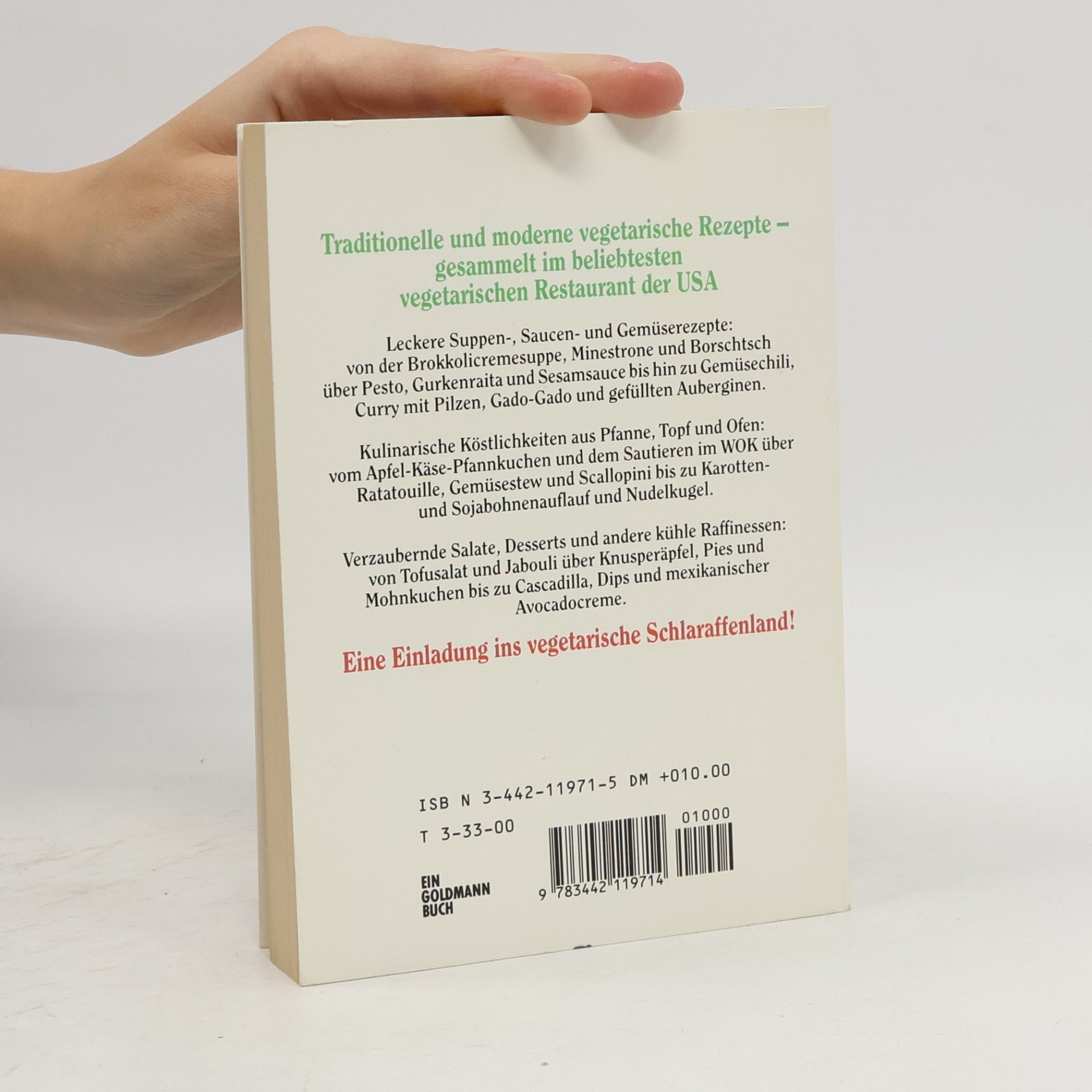 Mollie Katzen Das grosse Buch der vegetarischen Küche