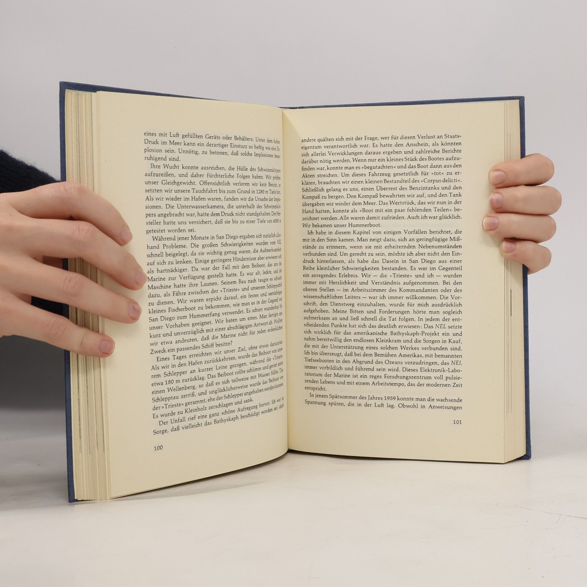 Jacques Piccard Zur tiefsten Tiefe
