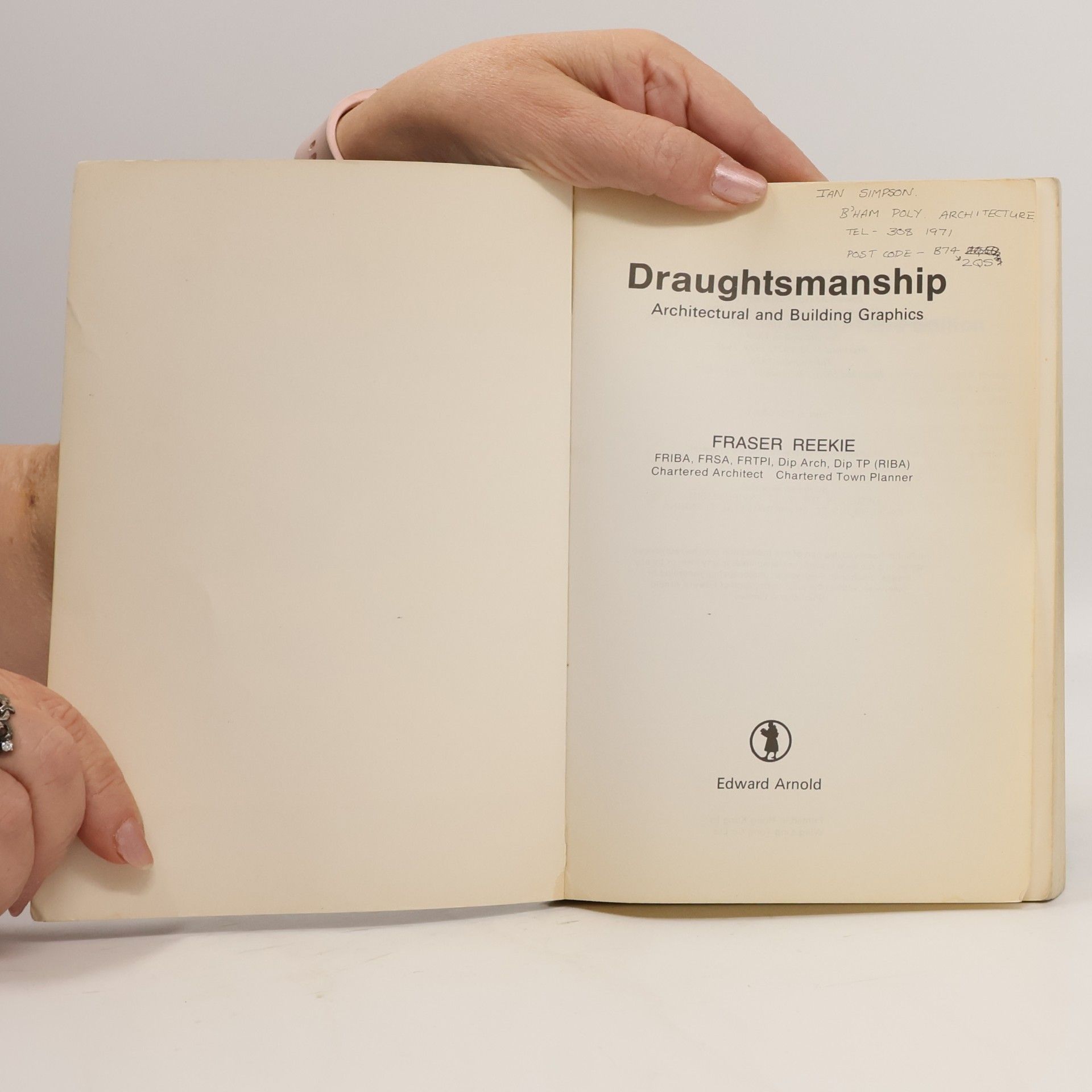 Fraser Reekie Draughtsmanship: Architectural and Building Graphics