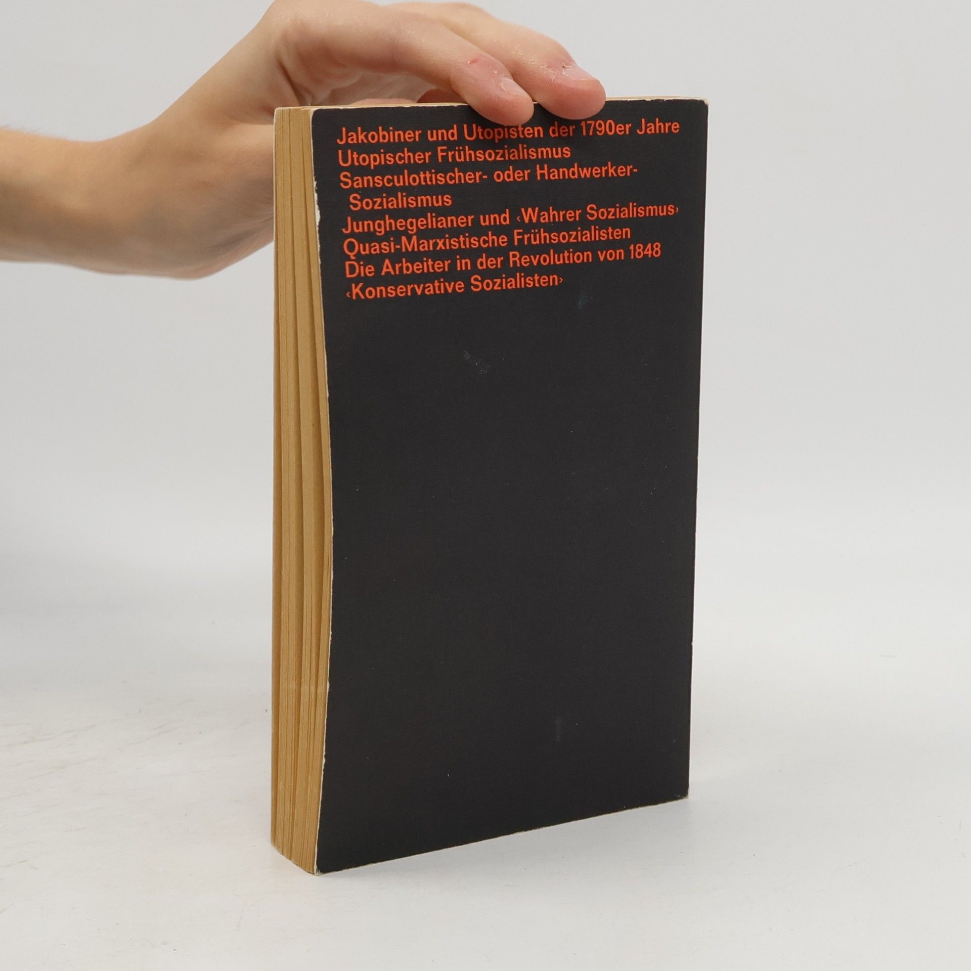 Various authors Die Frühsozialisten 1789-1848 II.
