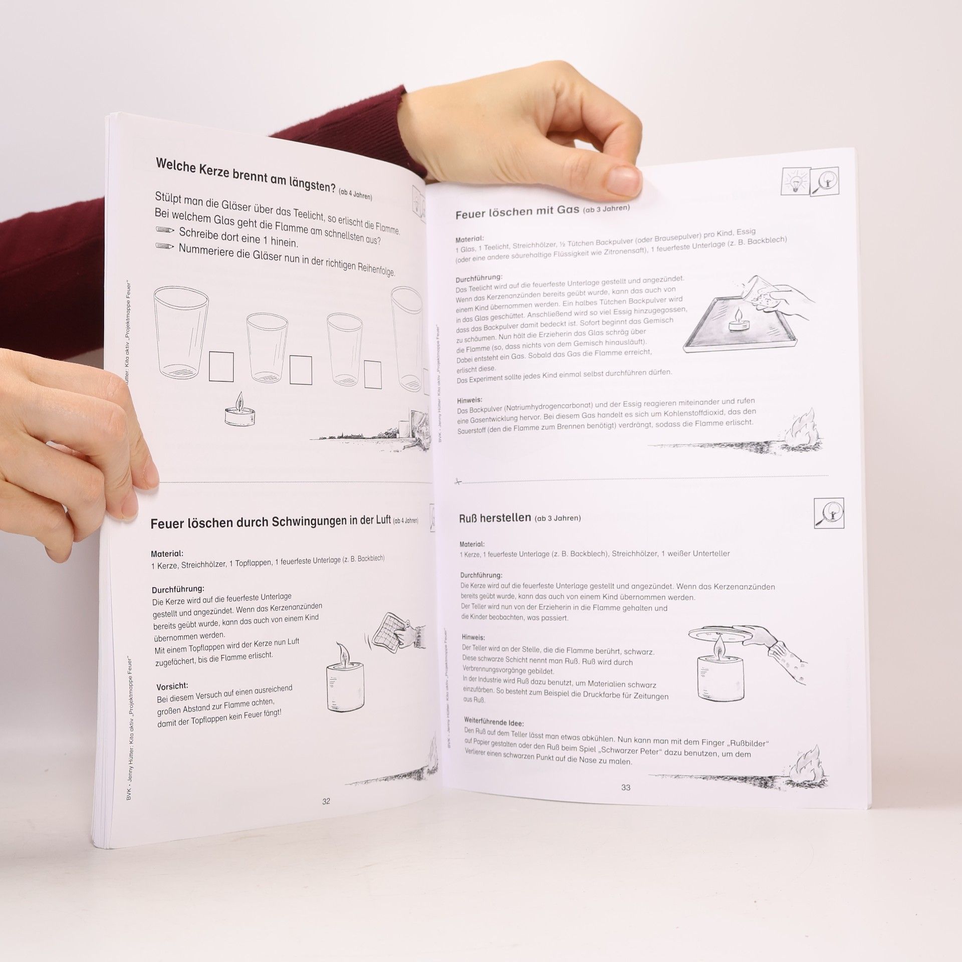 Jenny Hütter Projektmappe Feuer