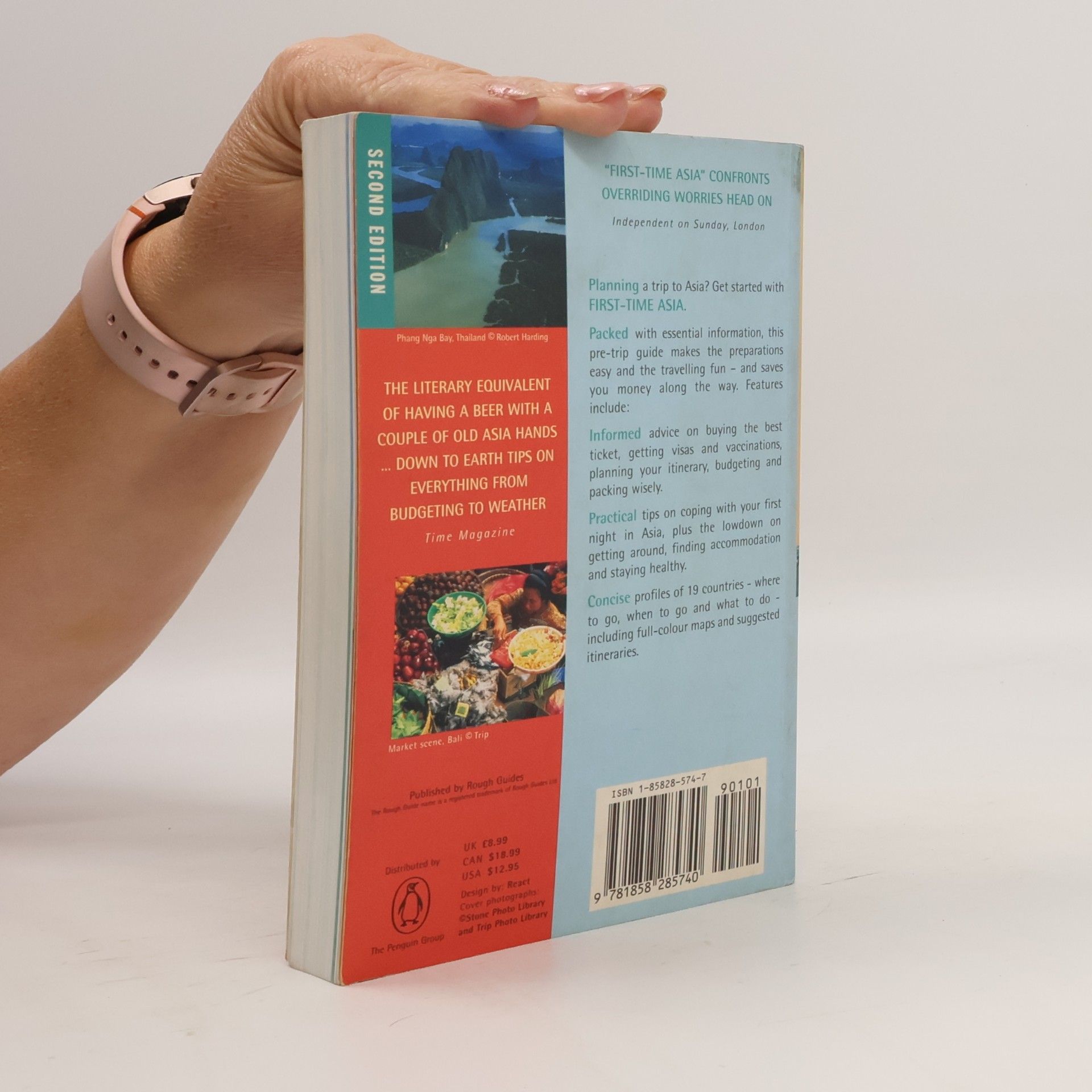 Lesley Reader The Rough Guide to First Time Asia