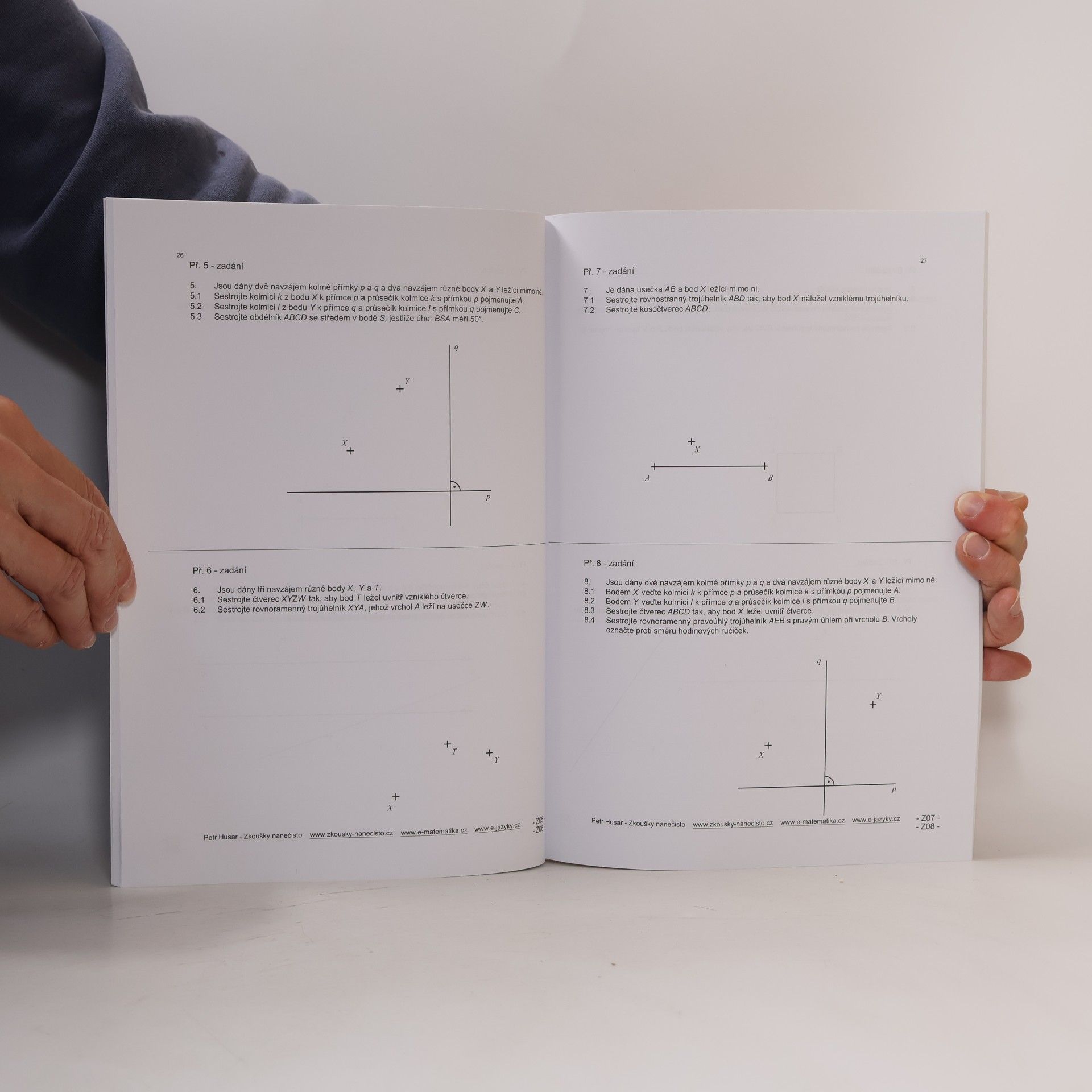 Petr Husar Konstrukční geometrie ke státním přijímacím zkouškám pro 7. třídu 1