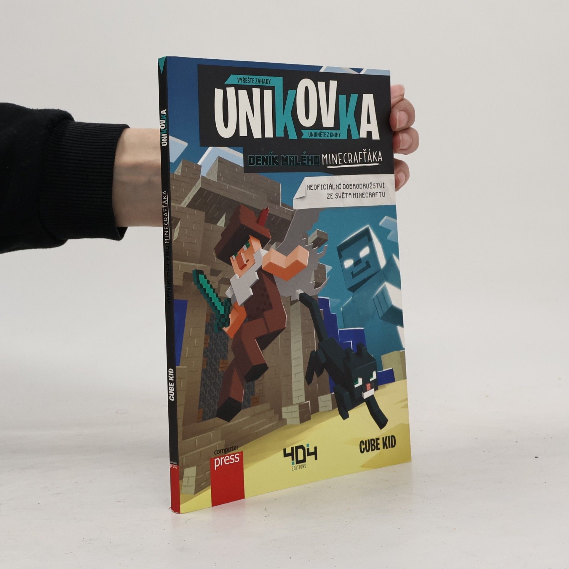 Cube Kid Deník malého minecrafťáka - únikovka