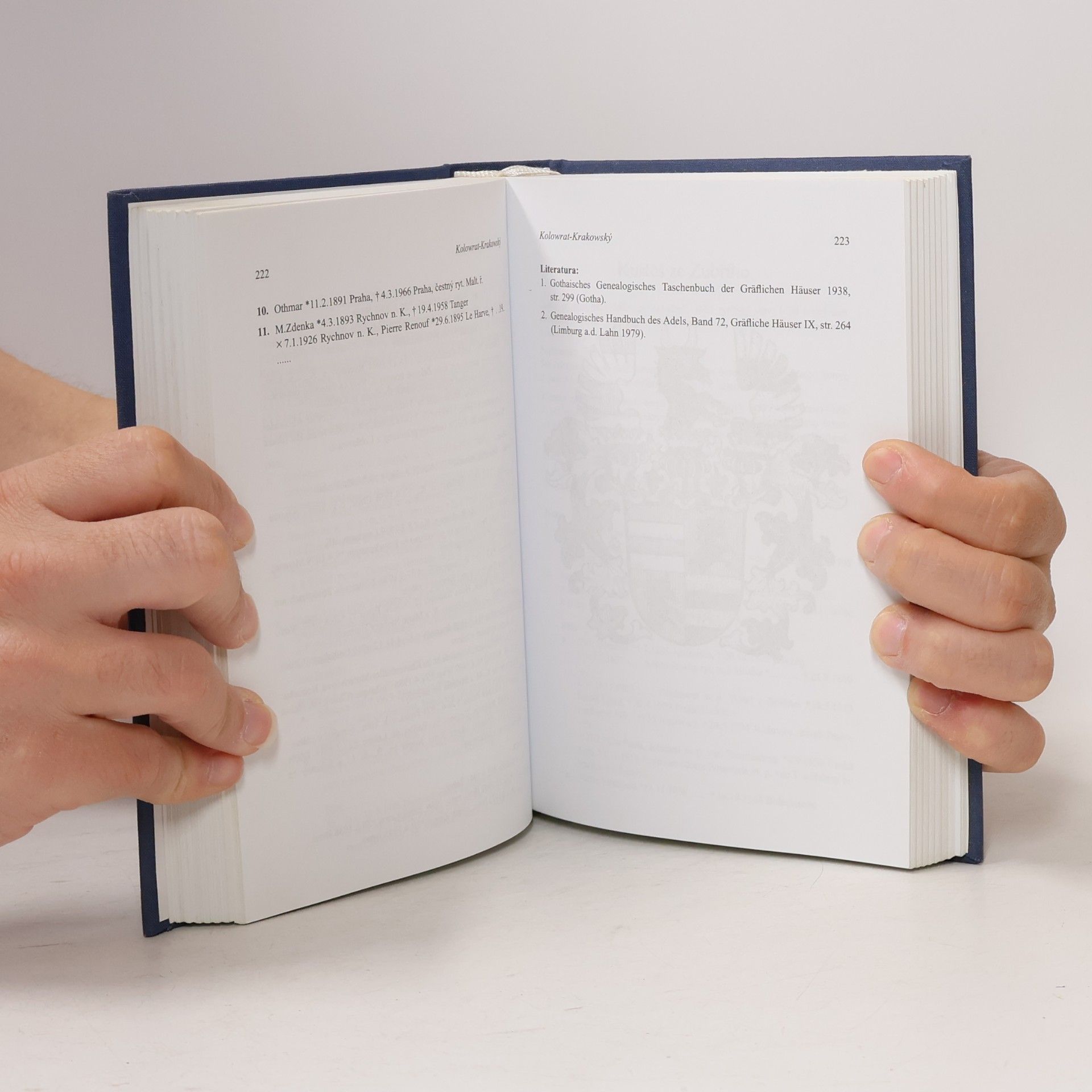 Vladimír Pouzar Almanach českých šlechtických rodů (2005)