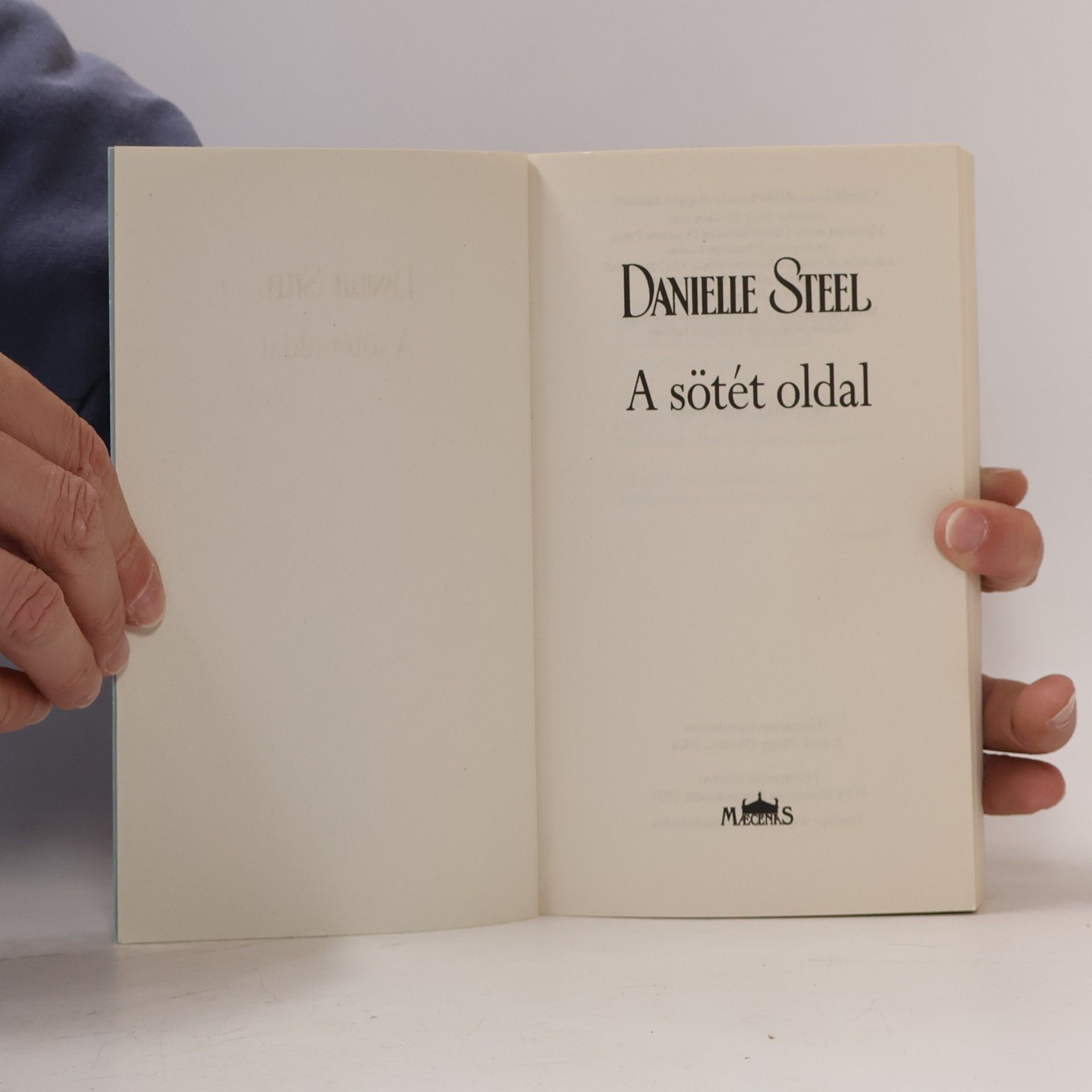 Danielle Steel A Sötét Oldal