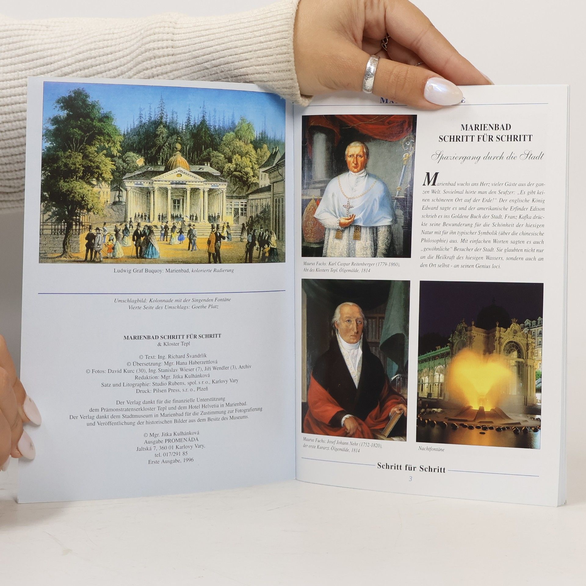 Ing. Richard Švandrlík Mariánské lázně & kloster Tepl