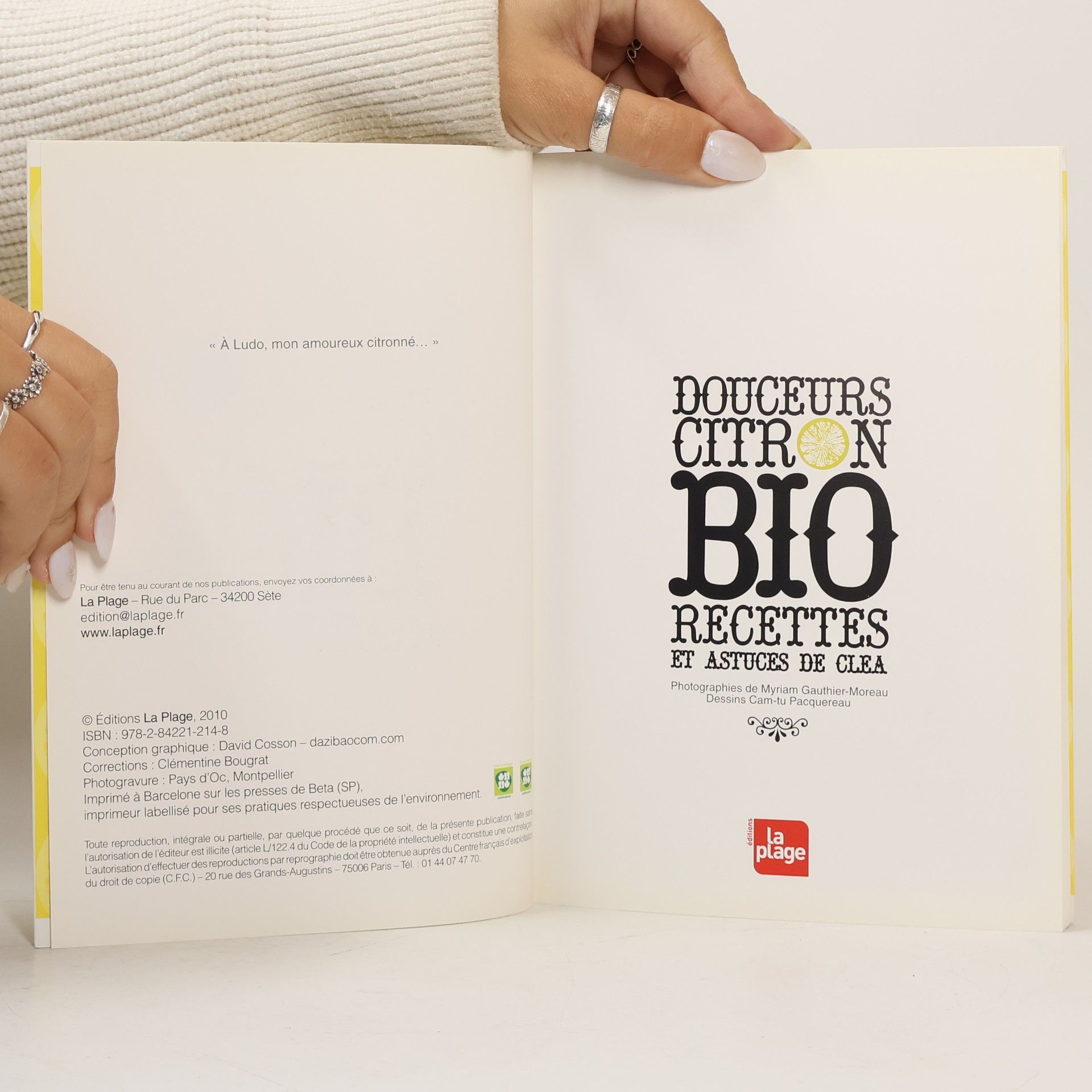 Clea Douceurs citron bio