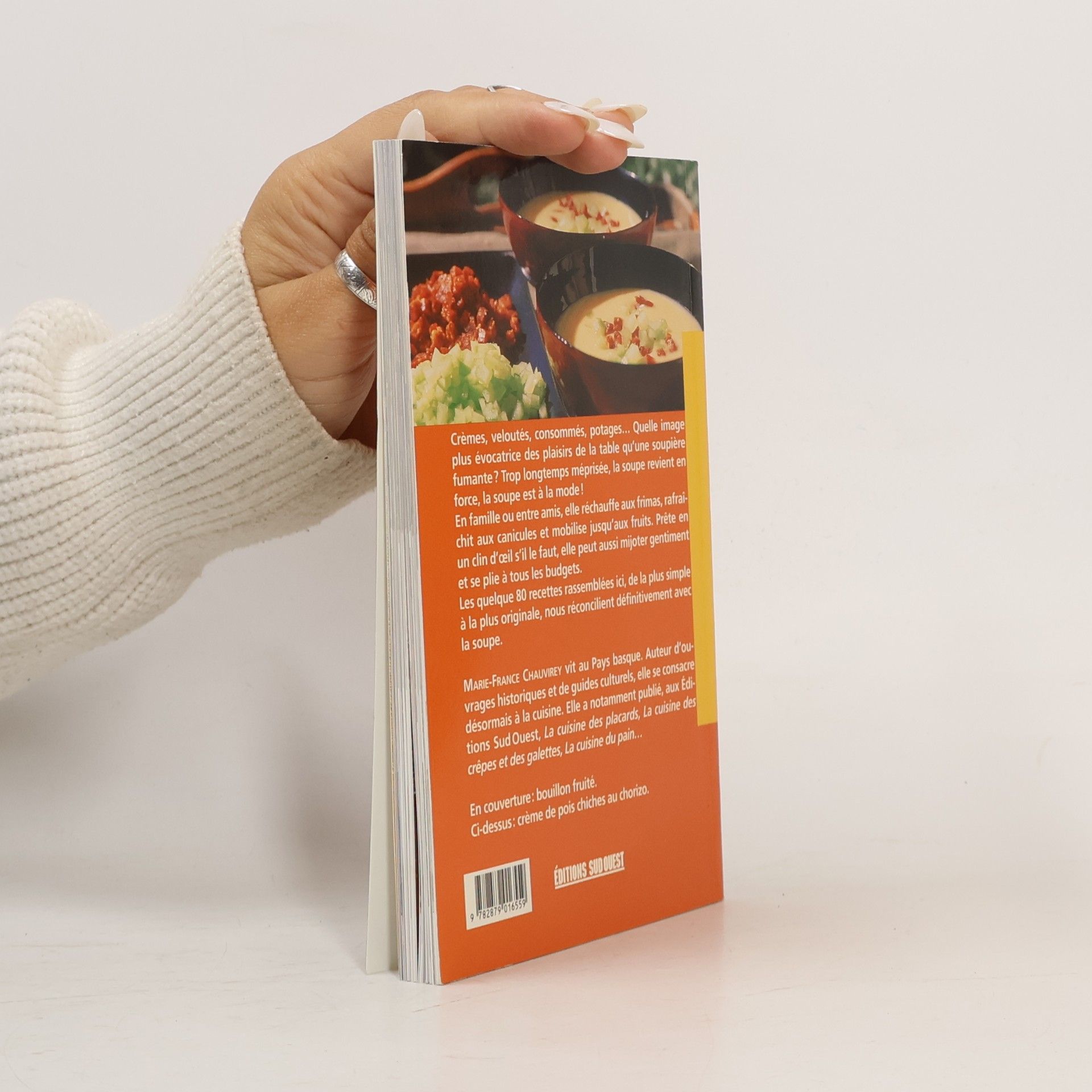 Marie-France Chauvirey Cuisines des pays de France - 37: La cuisine des soupes