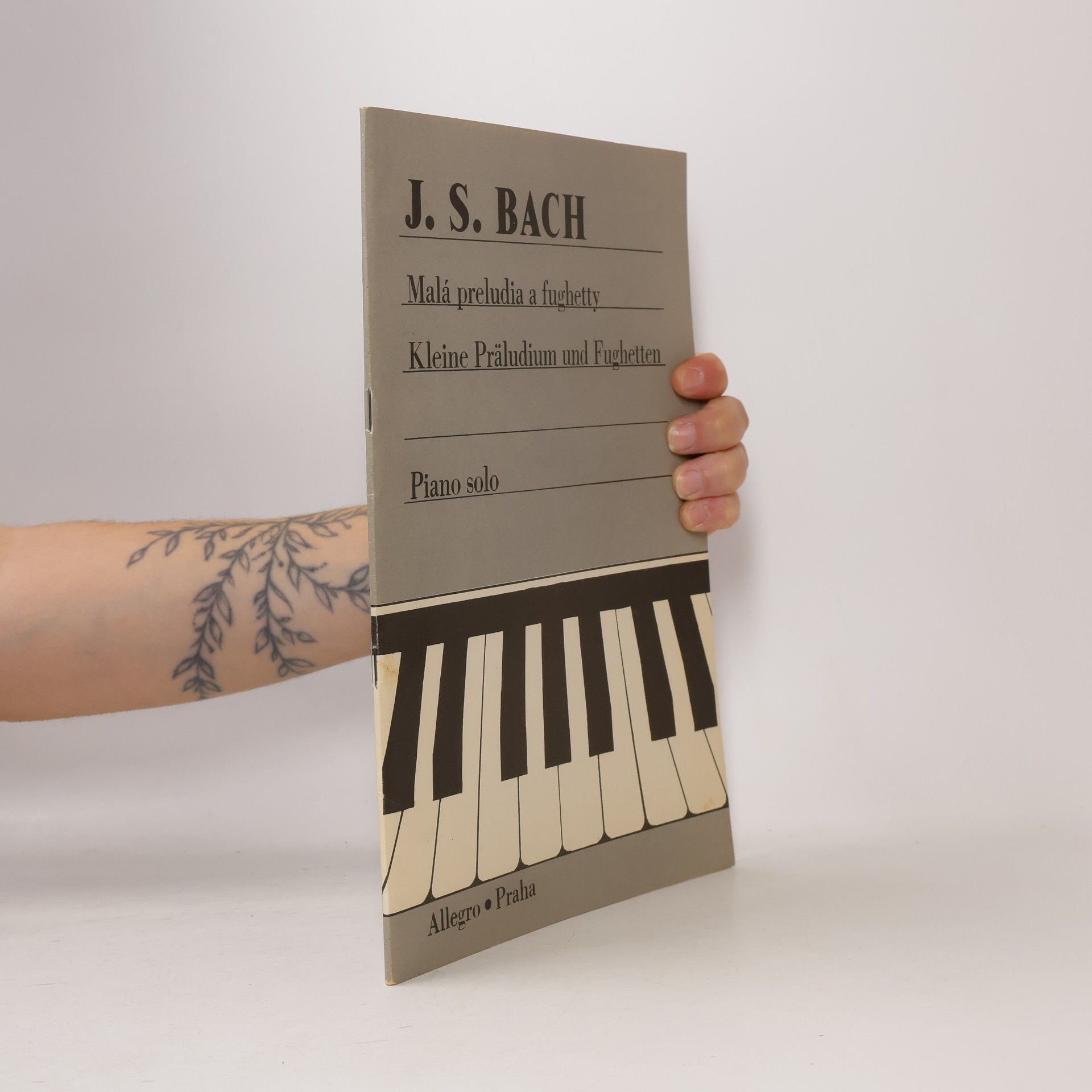 J. S. Bach Malá preludia a fughetty. Kleine Präludium und Fughetten