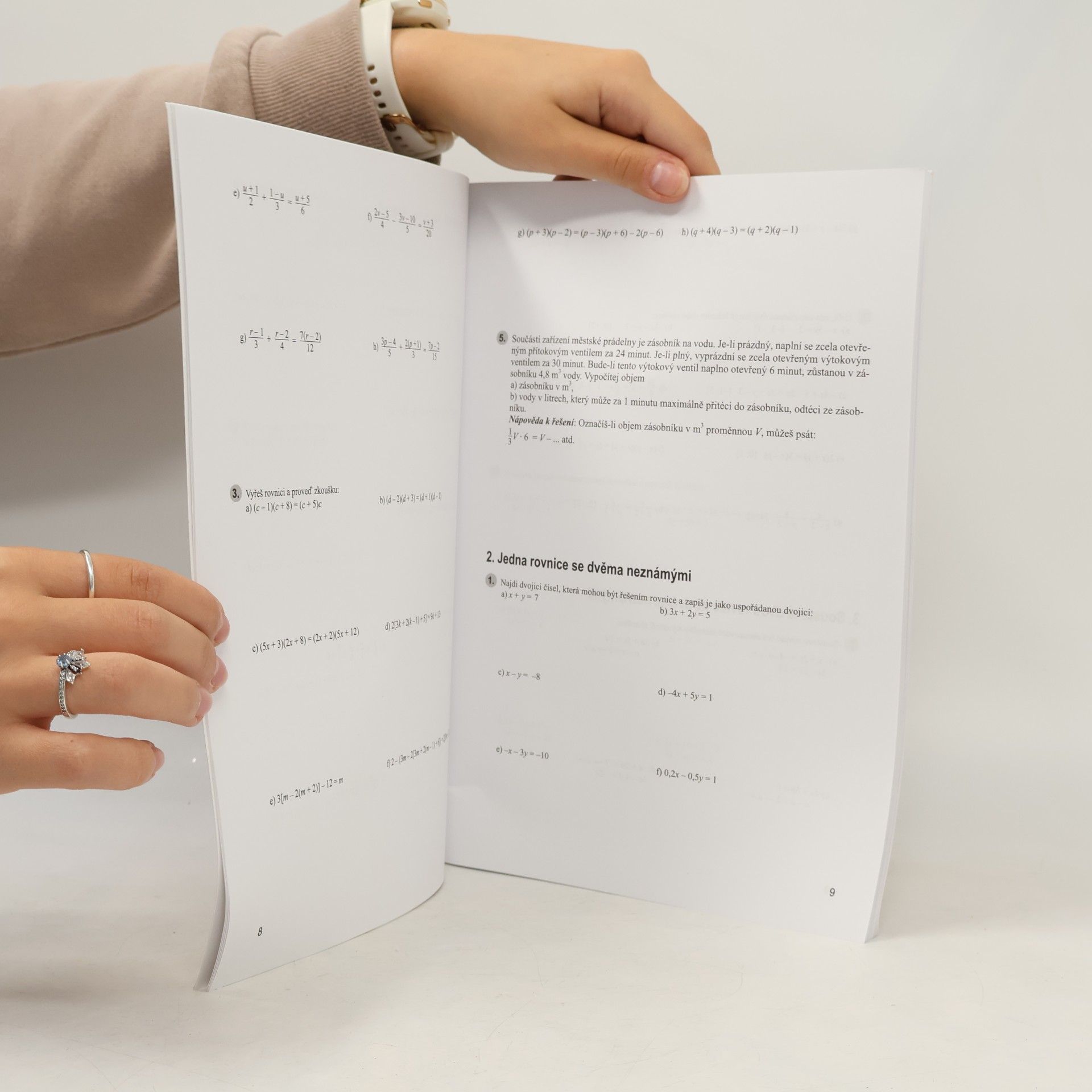 Josef Trejbal Matematika pro základní školy 9. Algebra. Pracovní sešit