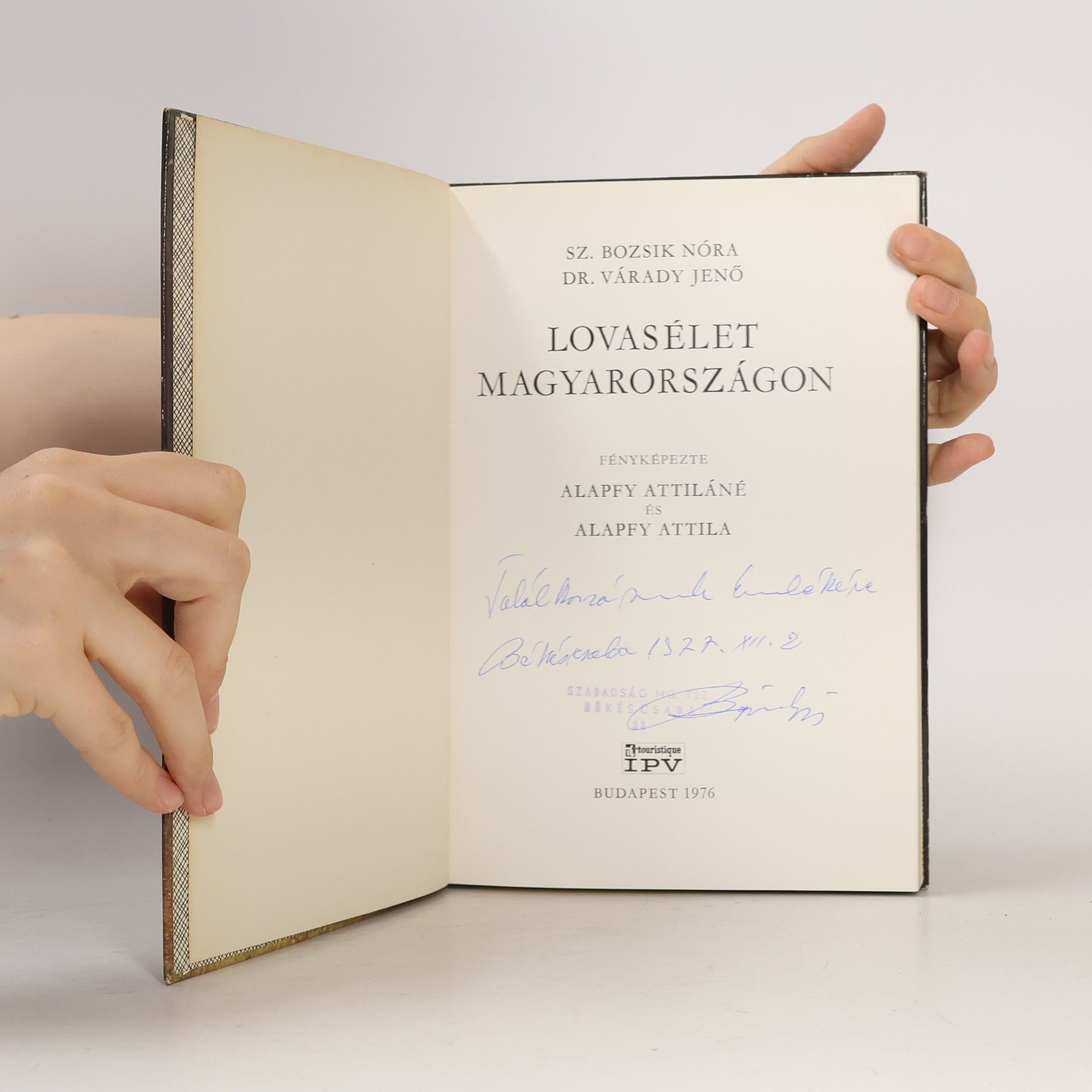 Szabó Józsefné Lovasélet Magyarországon