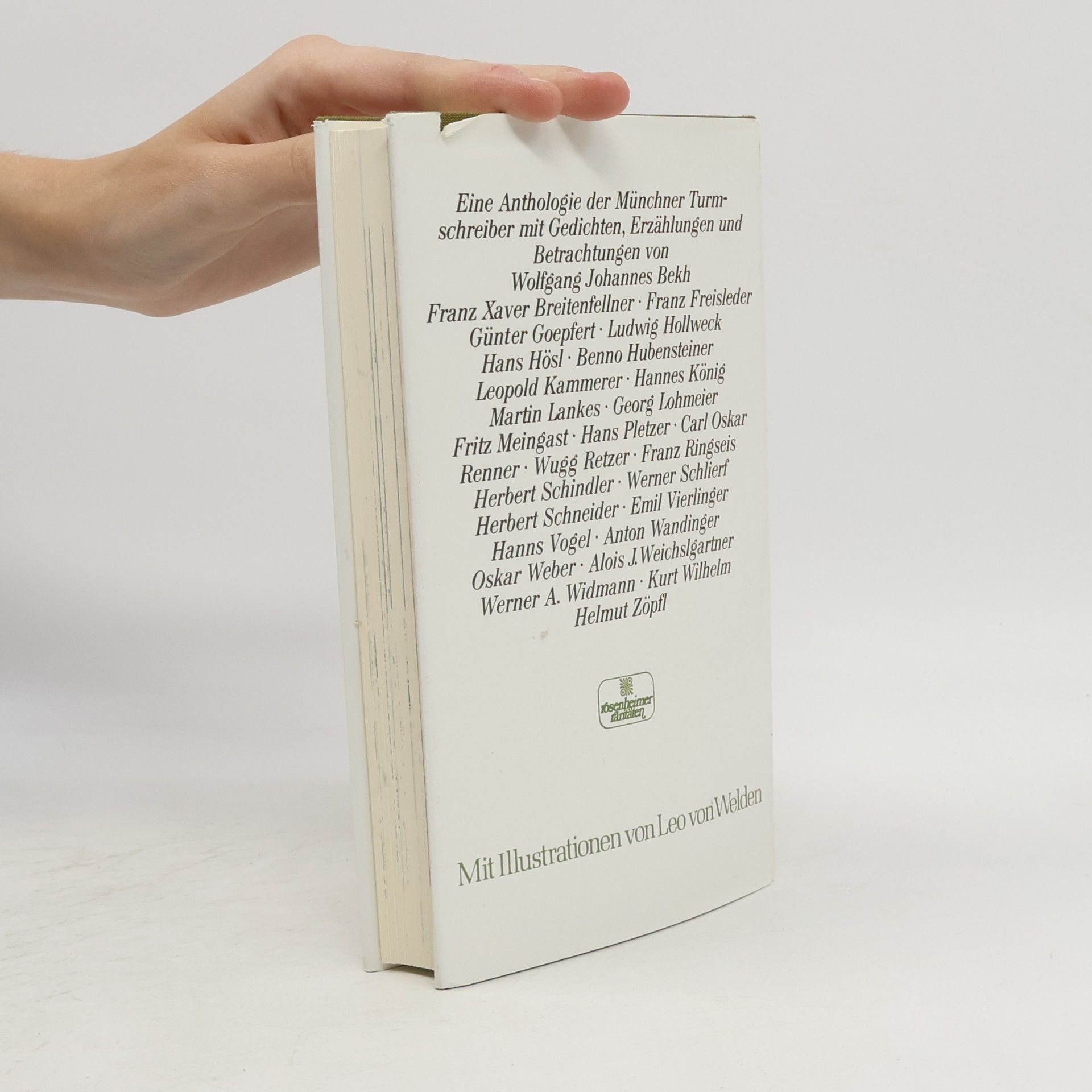 Collectif d'auteurs Das Münchner Turmschreiber-Buch