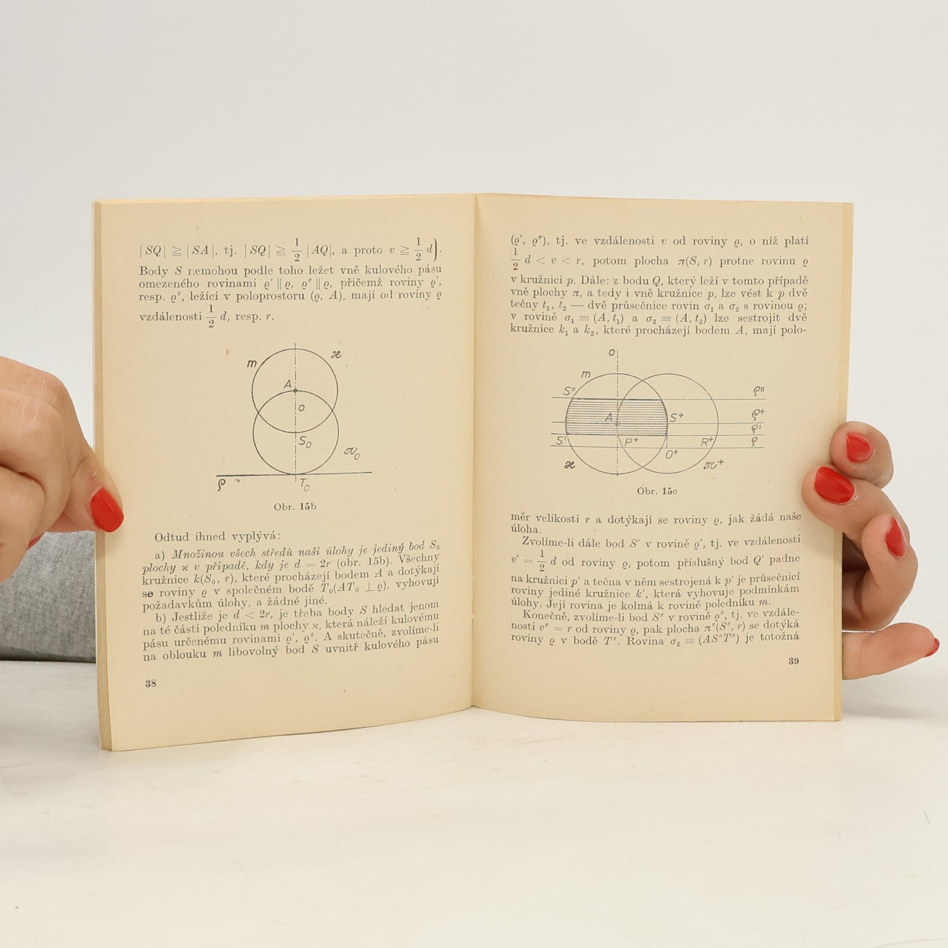 Josef Holubář Škola mladých matematiků 54. Množiny bodů v prostoru