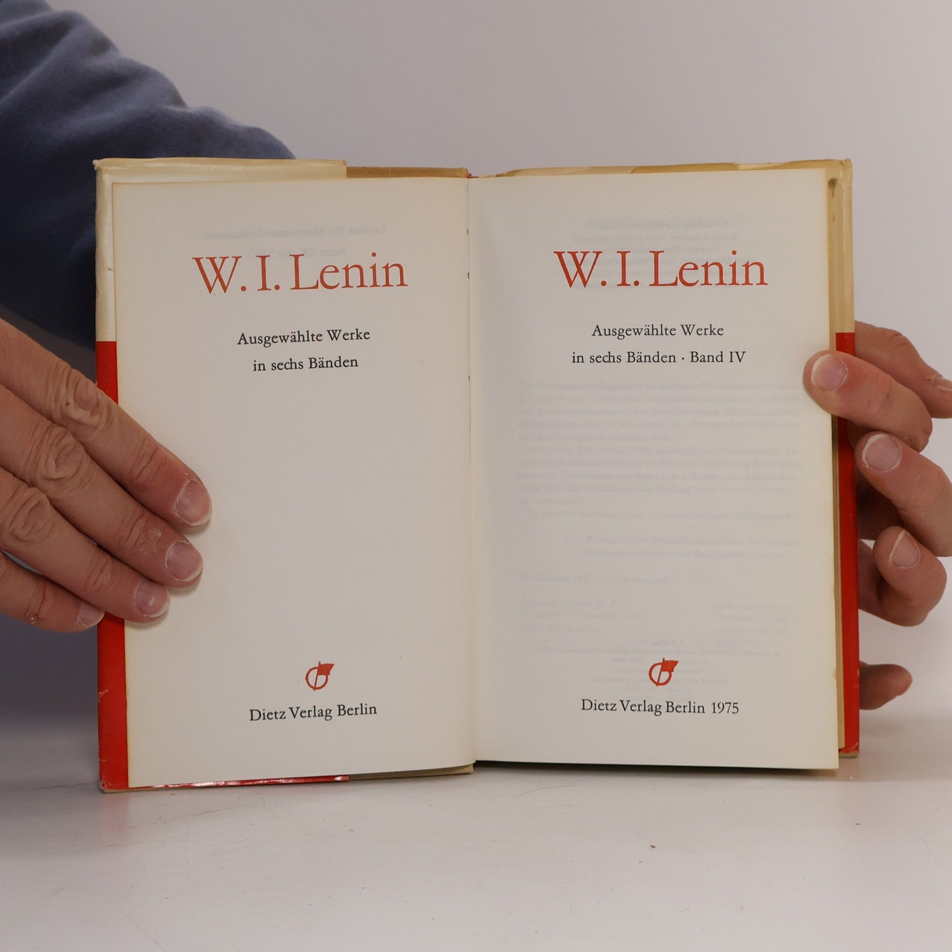 Wladimir Iljitsch Lenin Ausgewählte Werke. Band IV