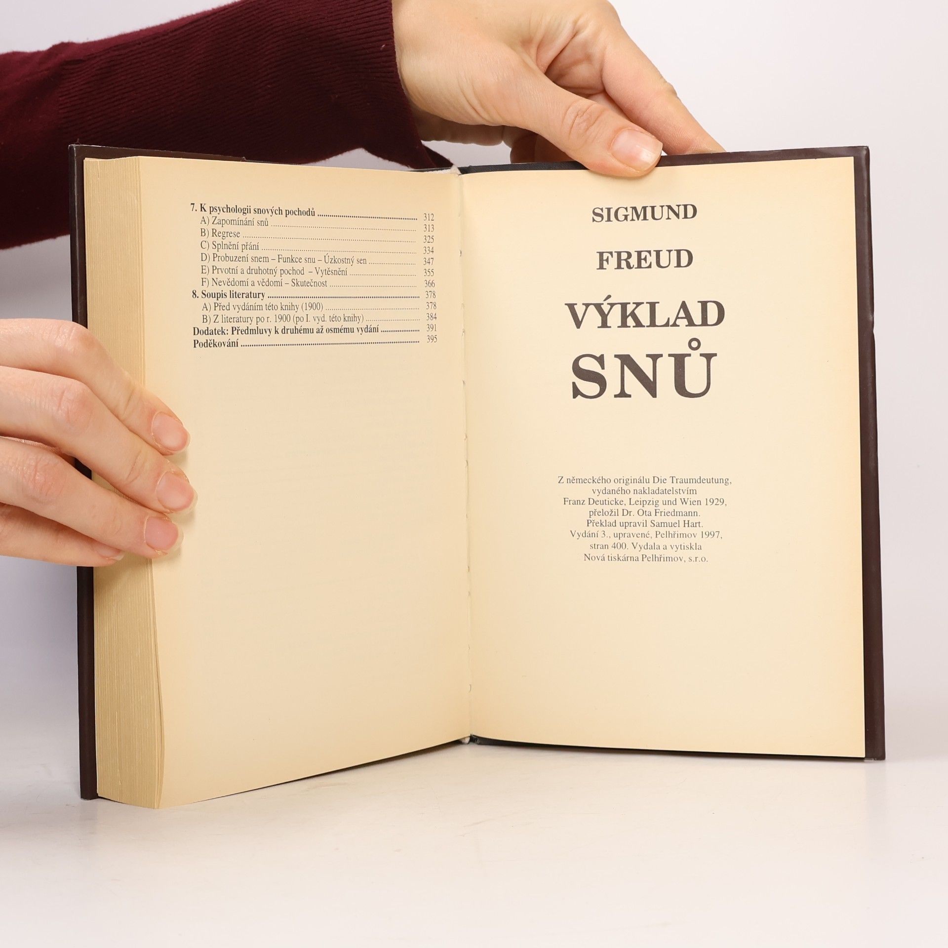 Sigmund Freud Výklad snů